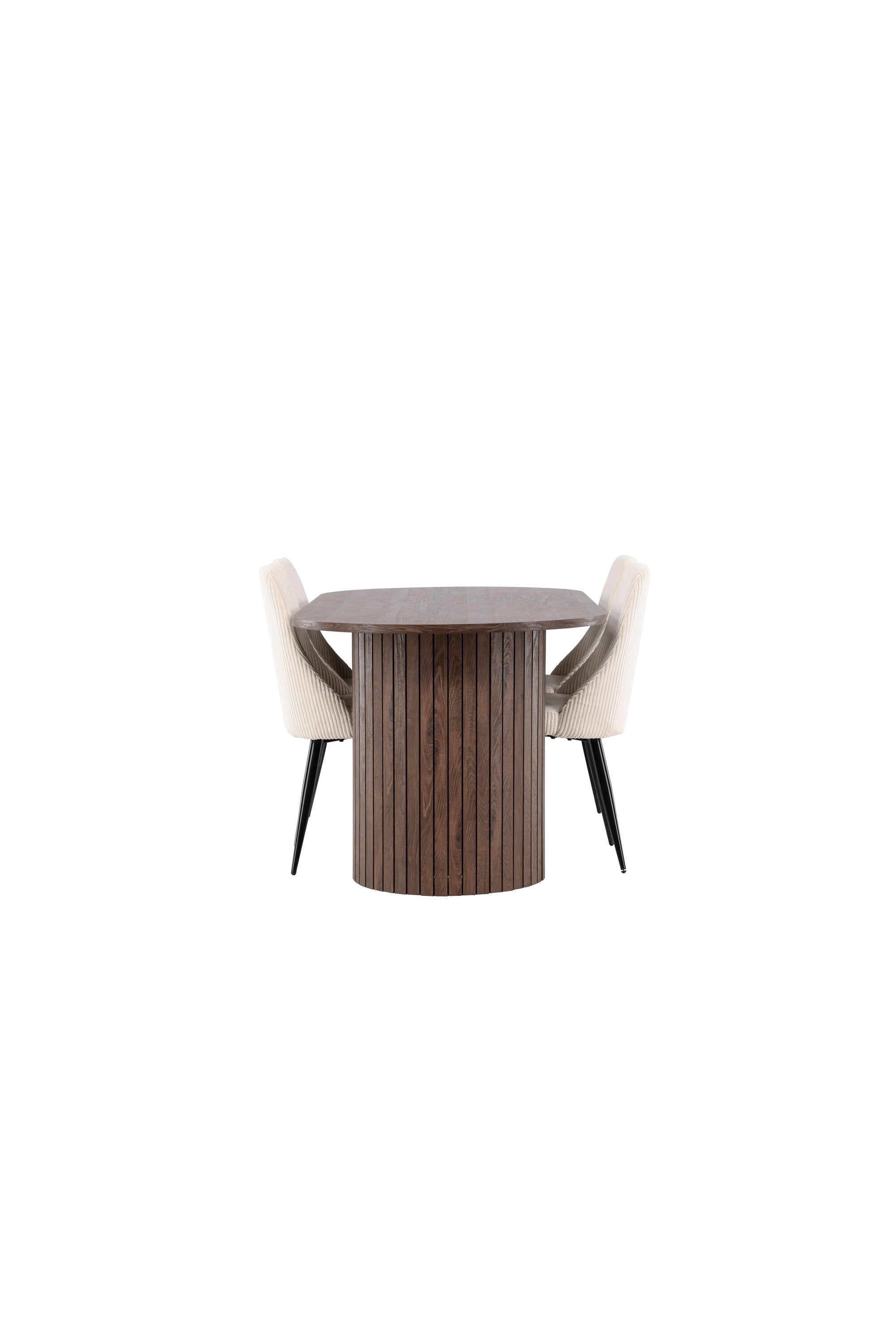 Härön Esstisch mit Leone Stühlen in  präsentiert im Onlineshop von KAQTU Design AG. Esszimmerset ist von Venture Home