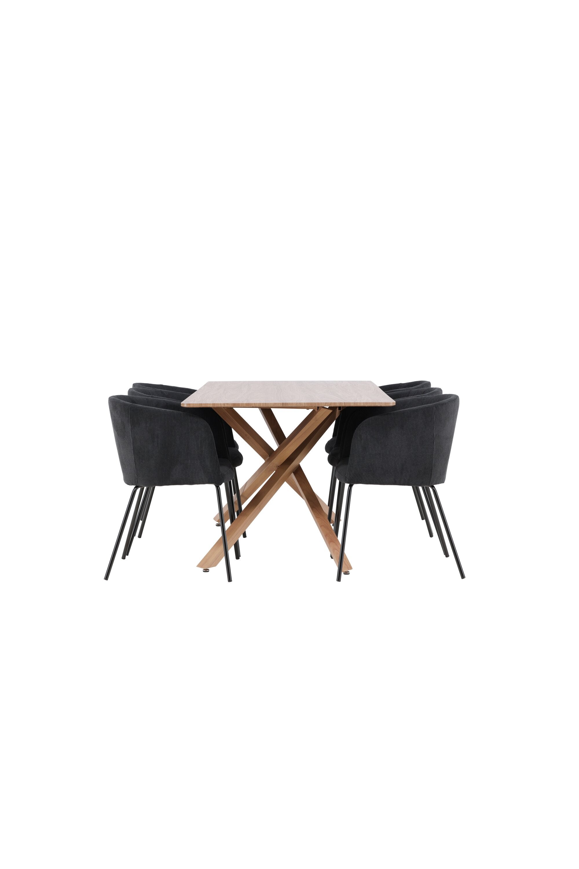 Piazza Esstisch mit Berit Stühlen in  präsentiert im Onlineshop von KAQTU Design AG. Esszimmerset ist von Venture Home