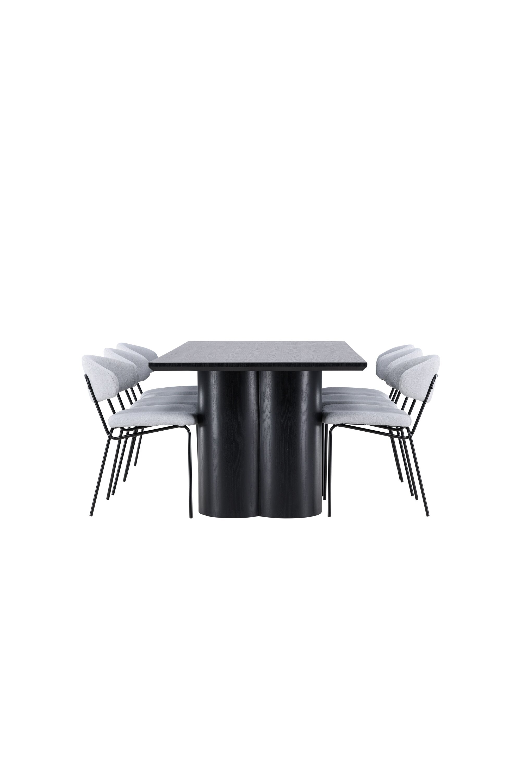 Esstisch Olivia mit Stühlen Chico in  präsentiert im Onlineshop von KAQTU Design AG. Esszimmerset ist von Venture Home