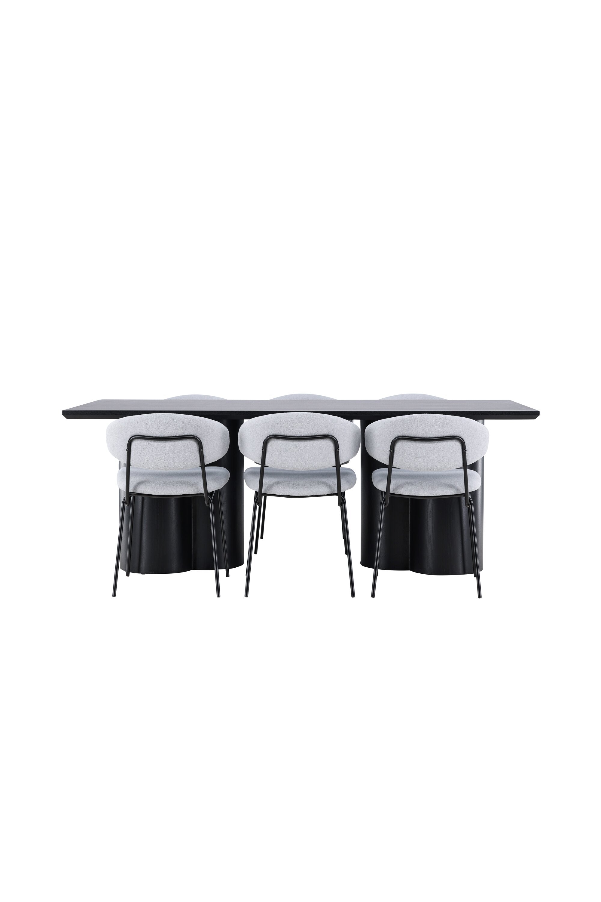 Esstisch Olivia mit Stühlen Chico in  präsentiert im Onlineshop von KAQTU Design AG. Esszimmerset ist von Venture Home