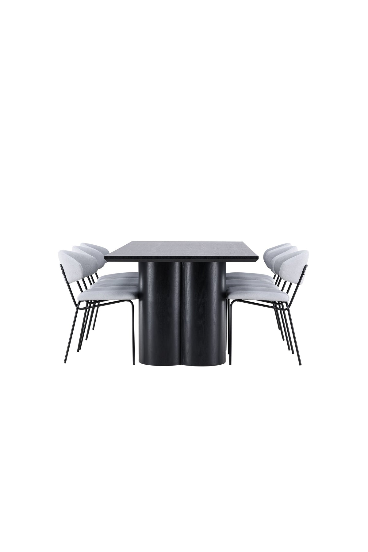 Esstisch Olivia mit Stühlen Chico in  präsentiert im Onlineshop von KAQTU Design AG. Esszimmerset ist von Venture Home