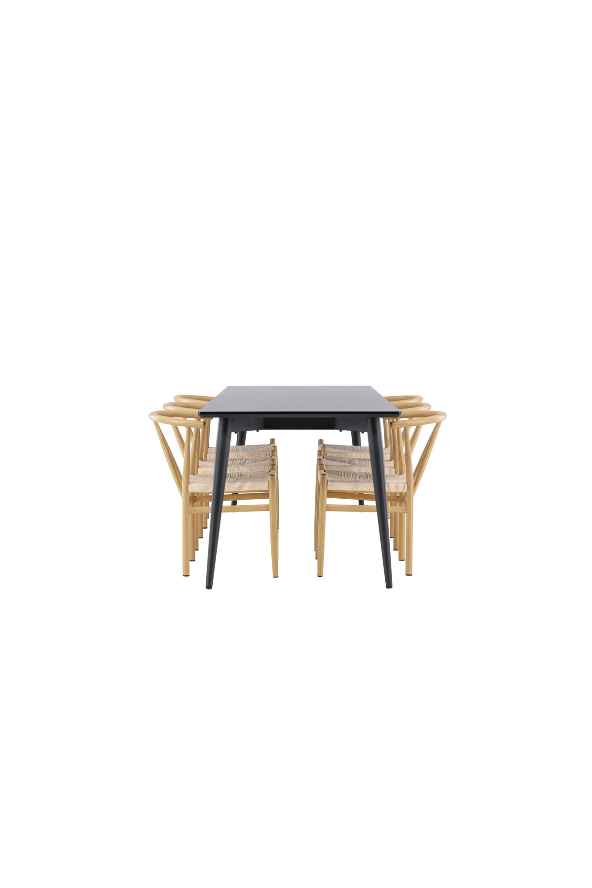 Ellis Esstisch mit Alfons Stühlen in  präsentiert im Onlineshop von KAQTU Design AG. Esszimmerset ist von Venture Home