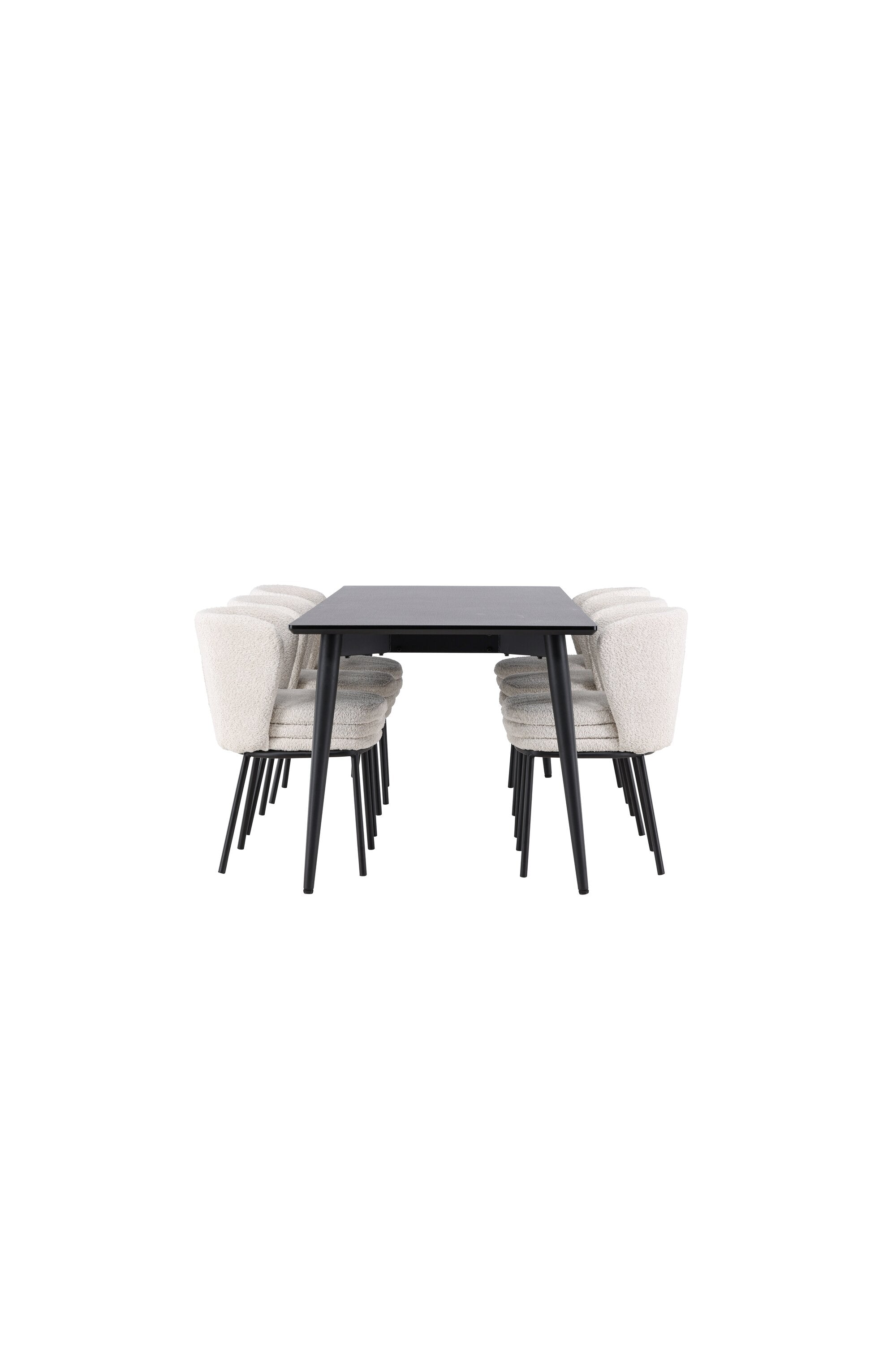 Ellis Esstisch mit Stühlen Agnes in  präsentiert im Onlineshop von KAQTU Design AG. Esszimmerset ist von Venture Home