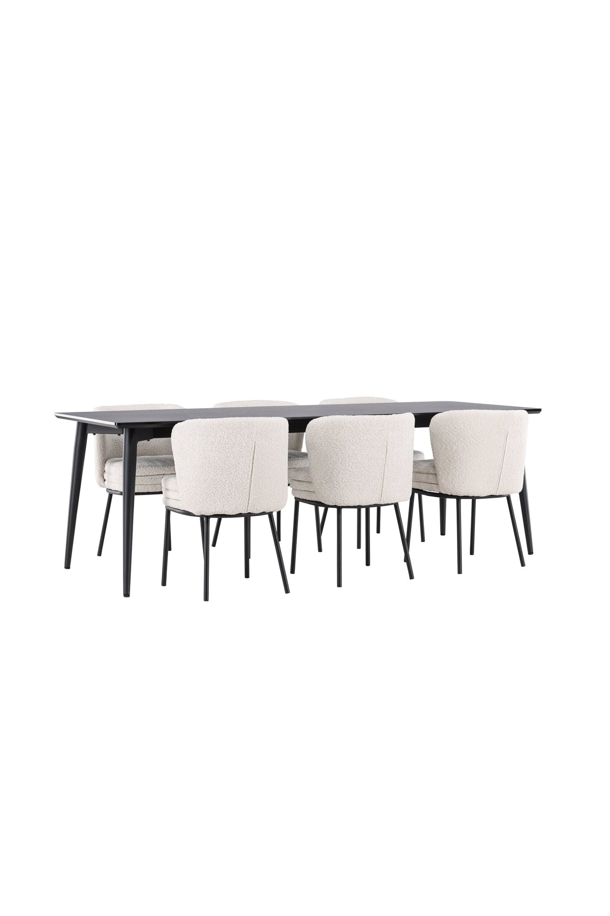 Ellis Esstisch mit Stühlen Agnes in  präsentiert im Onlineshop von KAQTU Design AG. Esszimmerset ist von Venture Home
