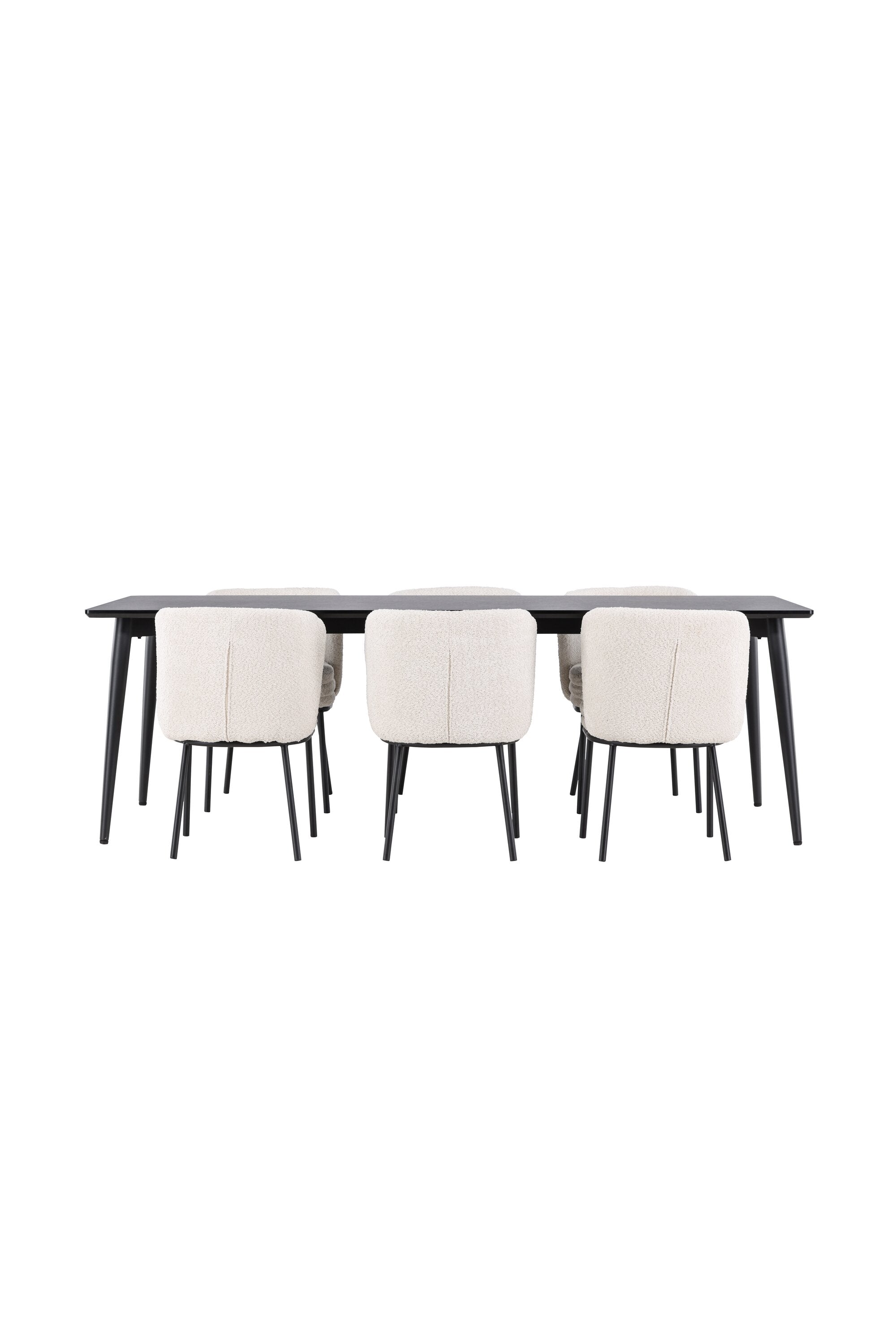 Ellis Esstisch mit Stühlen Agnes in  präsentiert im Onlineshop von KAQTU Design AG. Esszimmerset ist von Venture Home