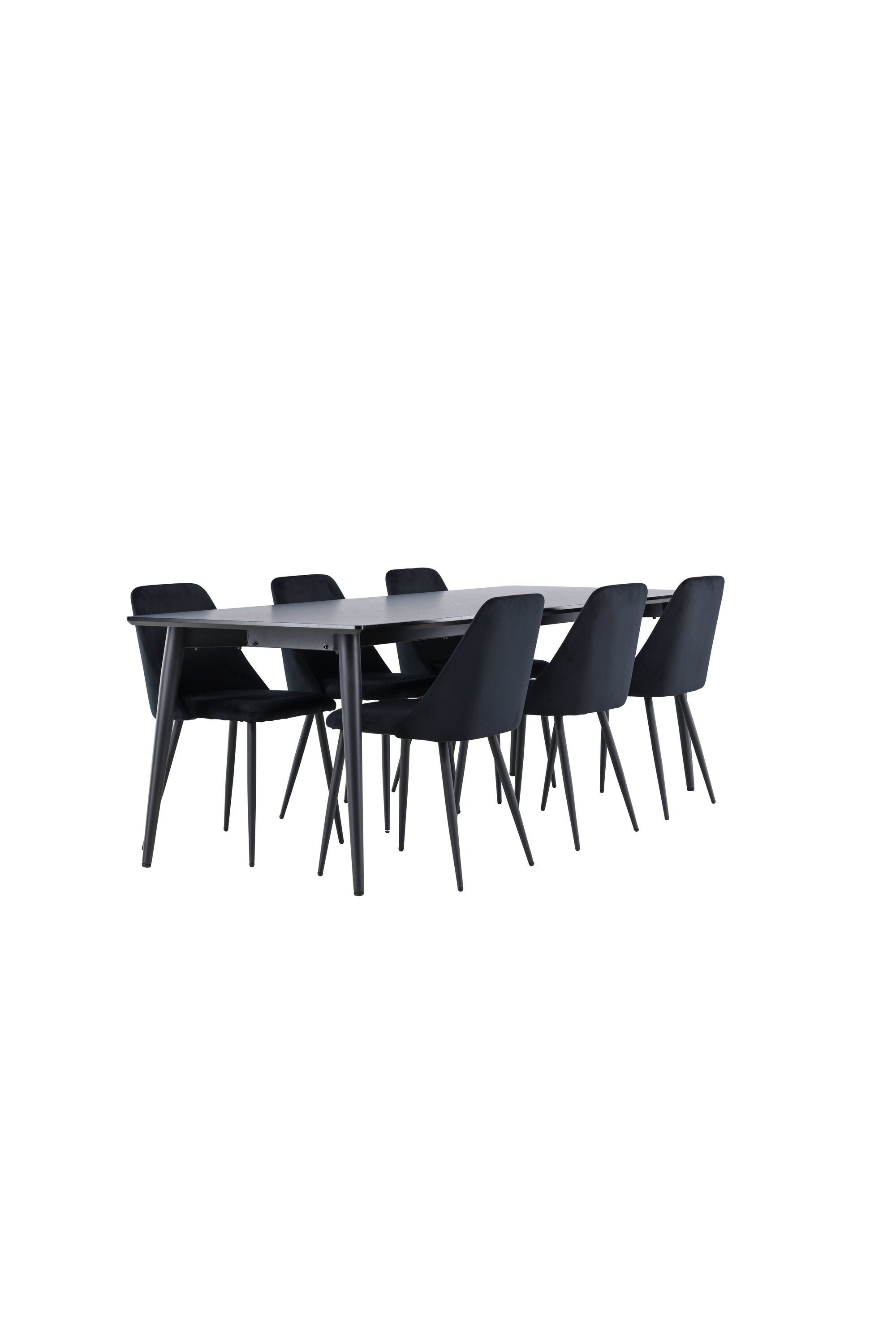Esstisch Ellis mit Night Stühlen in  präsentiert im Onlineshop von KAQTU Design AG. Esszimmerset ist von Venture Home