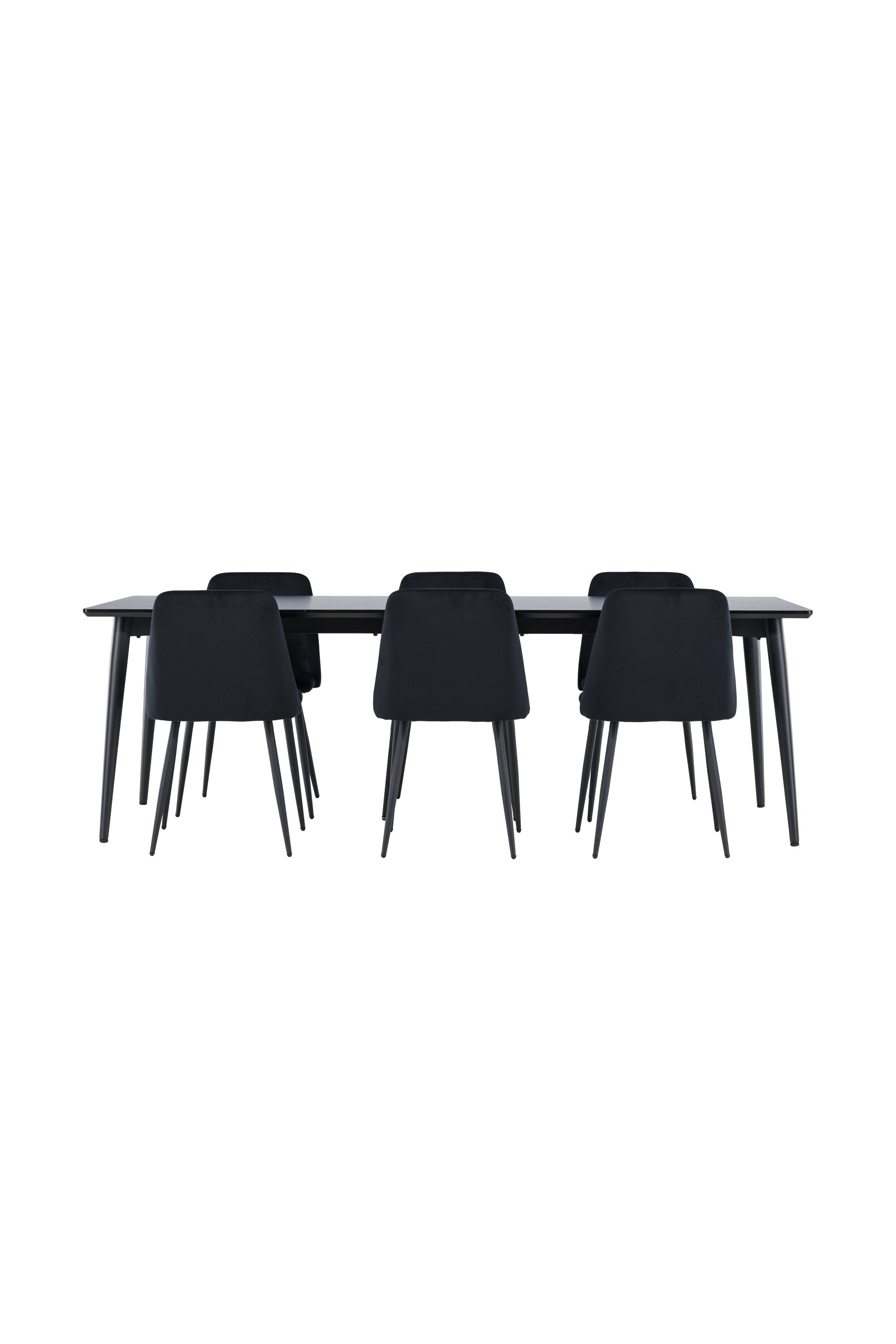 Esstisch Ellis mit Night Stühlen in  präsentiert im Onlineshop von KAQTU Design AG. Esszimmerset ist von Venture Home