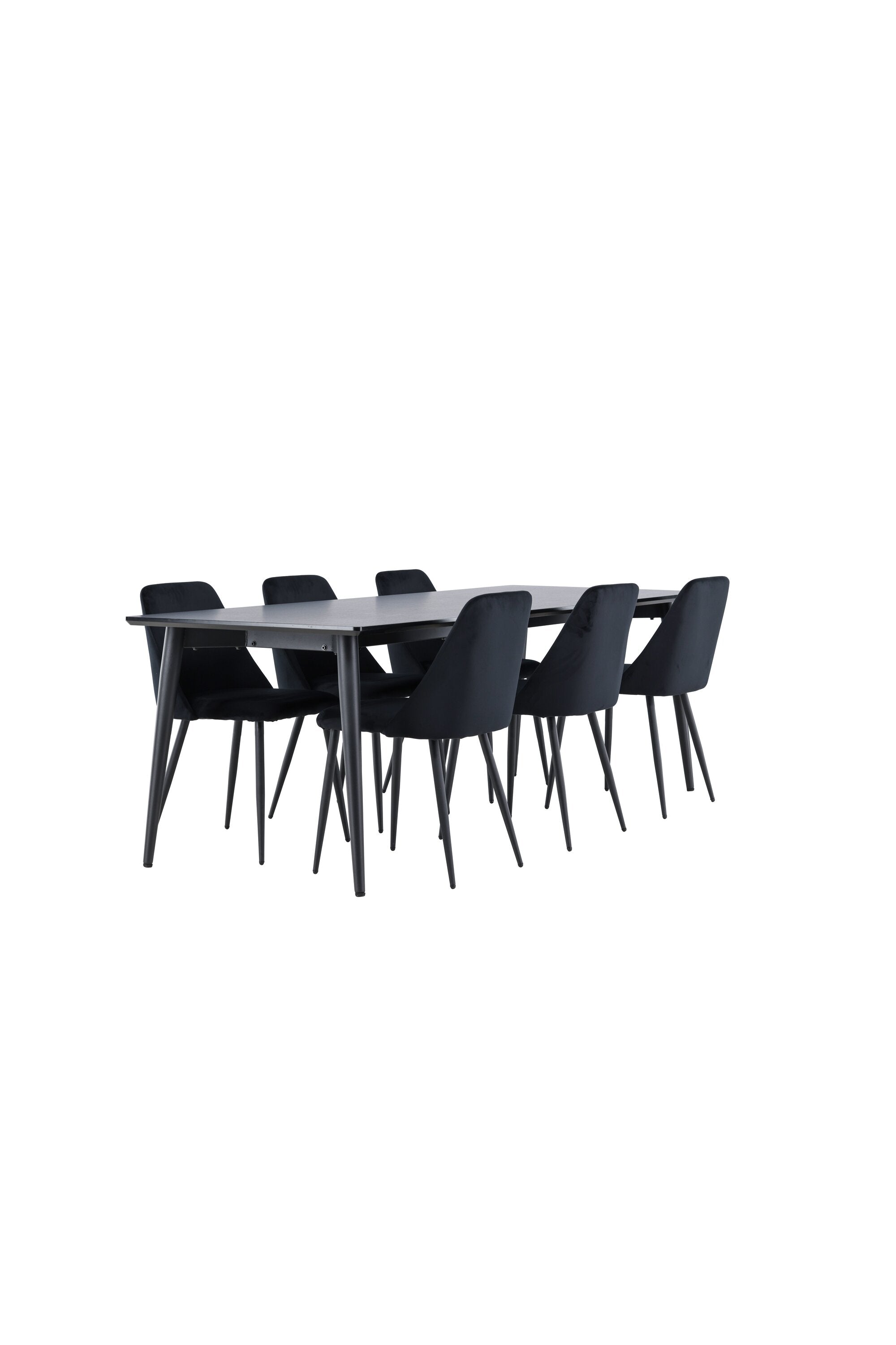 Esstisch Ellis mit Night Stühlen in  präsentiert im Onlineshop von KAQTU Design AG. Esszimmerset ist von Venture Home