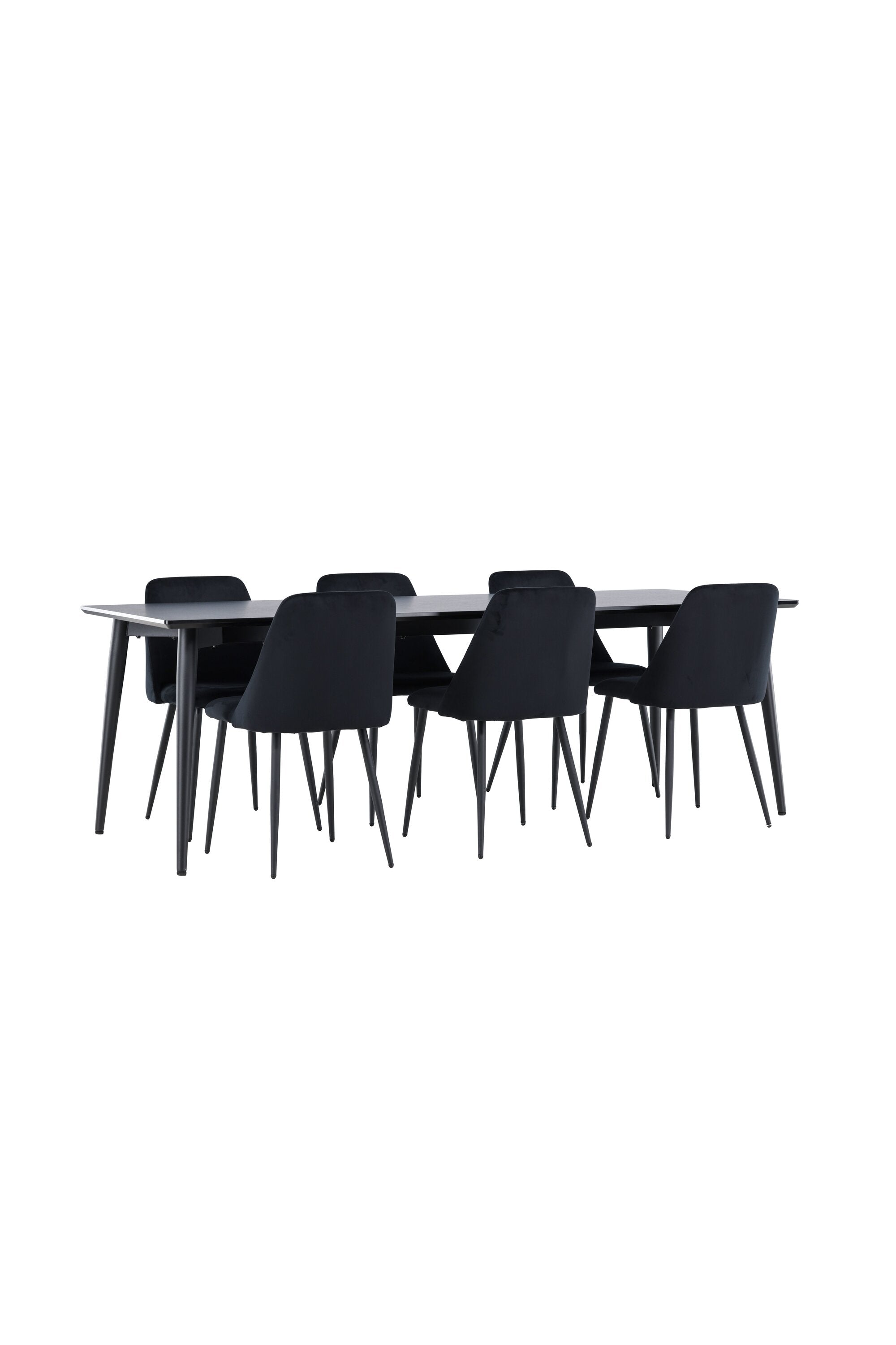 Esstisch Ellis mit Night Stühlen in  präsentiert im Onlineshop von KAQTU Design AG. Esszimmerset ist von Venture Home