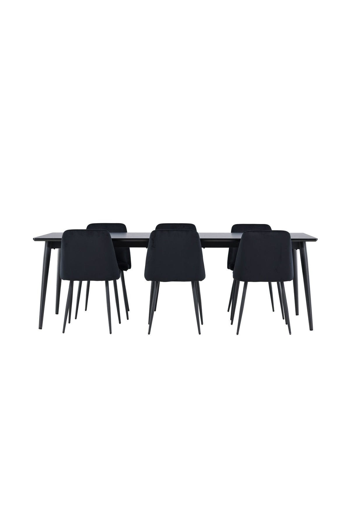 Esstisch Ellis mit Night Stühlen in  präsentiert im Onlineshop von KAQTU Design AG. Esszimmerset ist von Venture Home