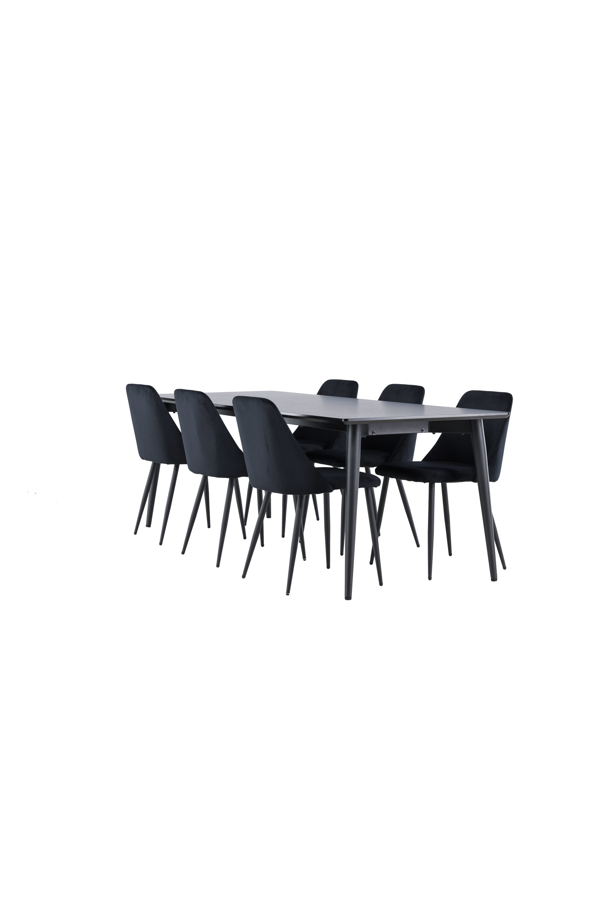 Esstisch Ellis mit Night Stühlen in  präsentiert im Onlineshop von KAQTU Design AG. Esszimmerset ist von Venture Home