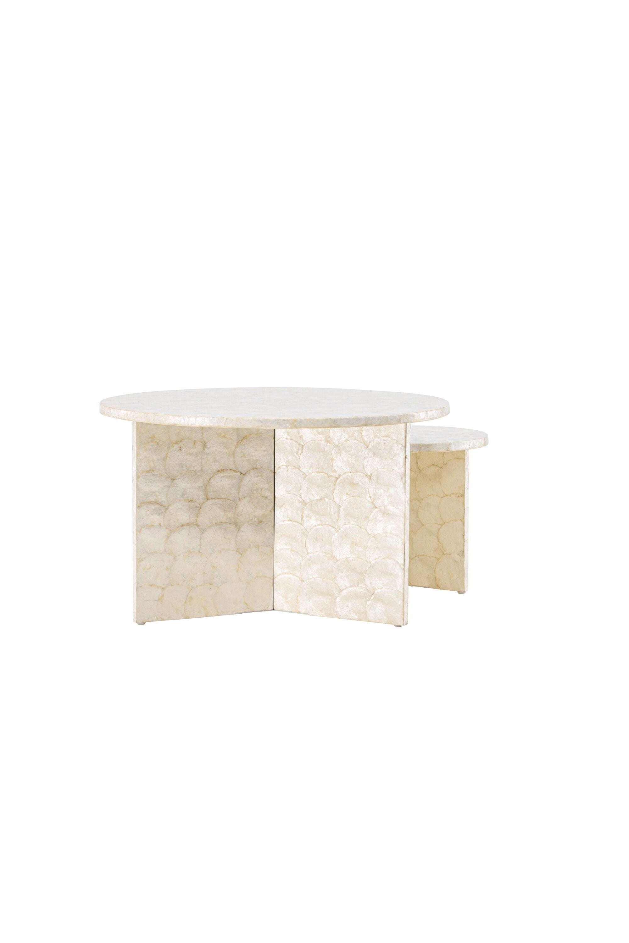 Smögen Sofa Tisch in Hellgrau präsentiert im Onlineshop von KAQTU Design AG. Beistelltisch ist von Vind