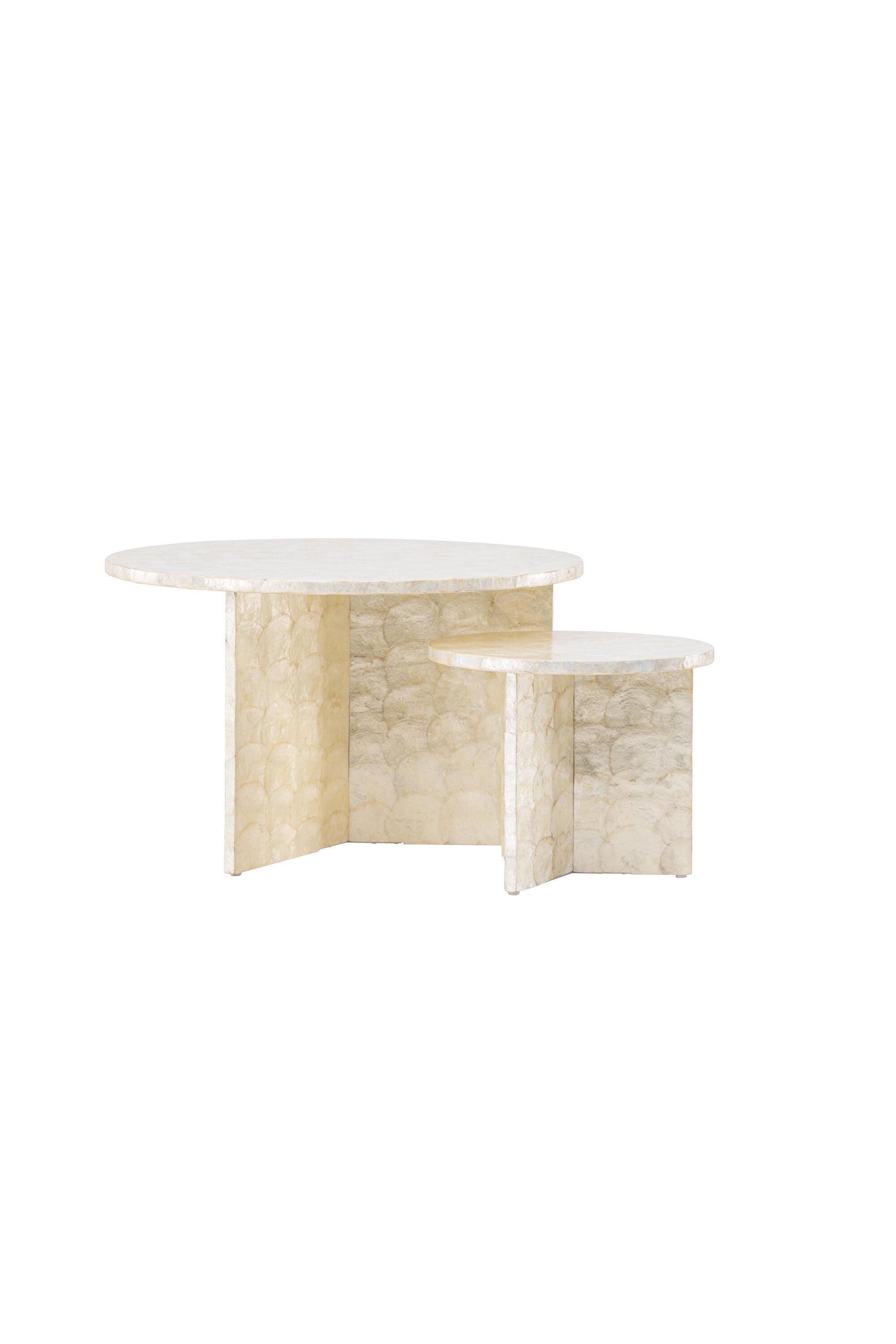 Smögen Sofa Tisch in Hellgrau präsentiert im Onlineshop von KAQTU Design AG. Beistelltisch ist von Vind