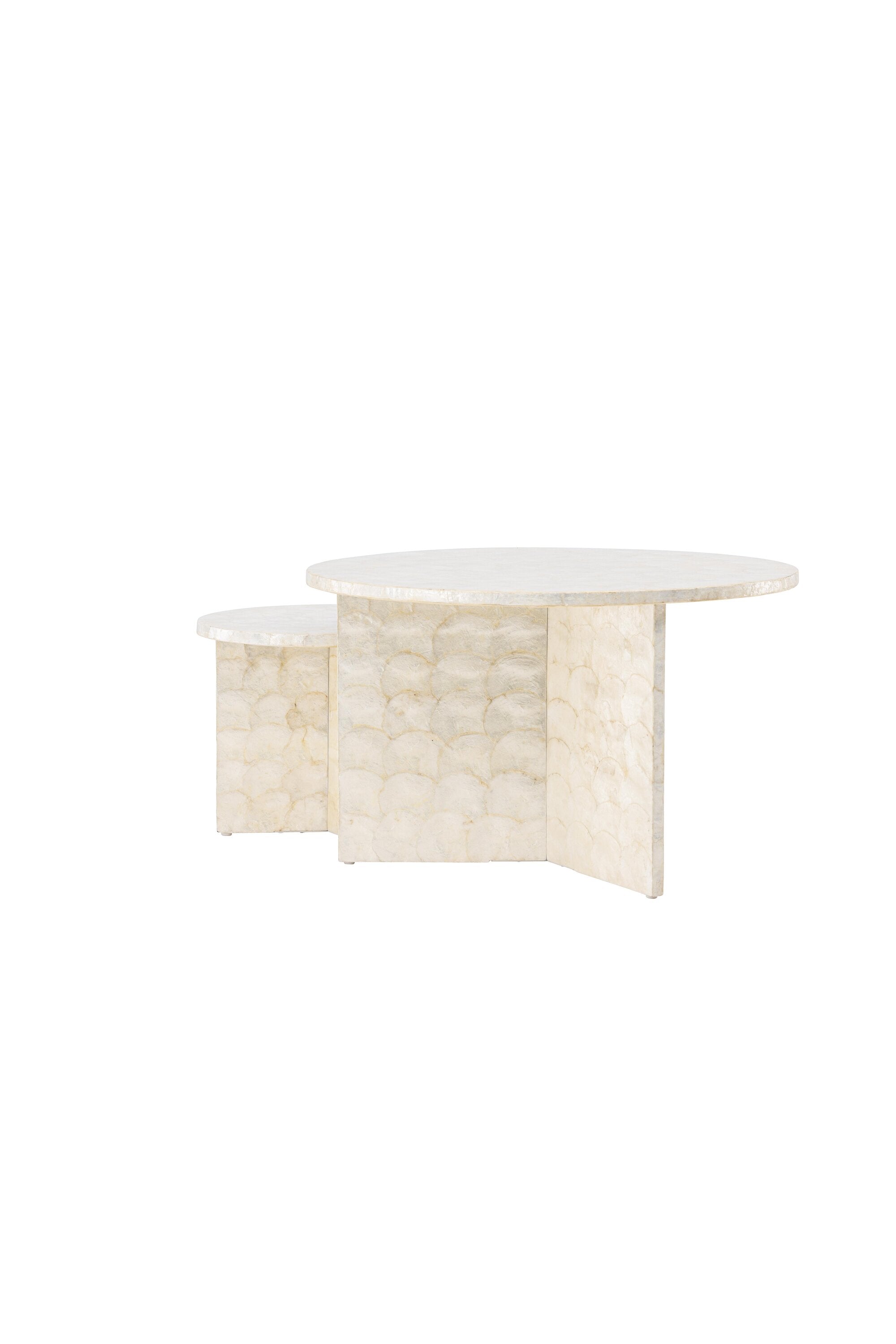 Smögen Sofa Tisch in Hellgrau präsentiert im Onlineshop von KAQTU Design AG. Beistelltisch ist von Vind