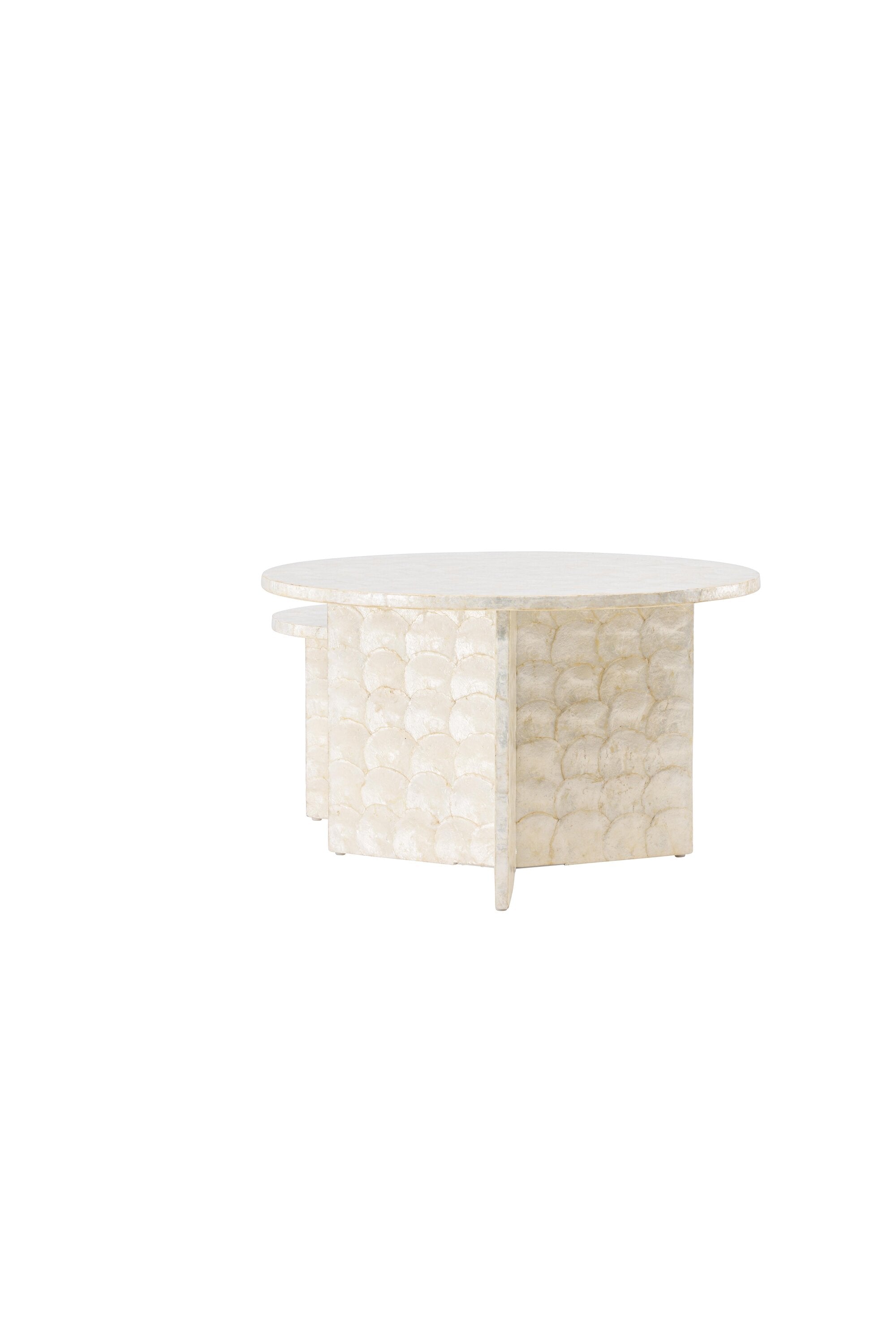 Smögen Sofa Tisch in Hellgrau präsentiert im Onlineshop von KAQTU Design AG. Beistelltisch ist von Vind