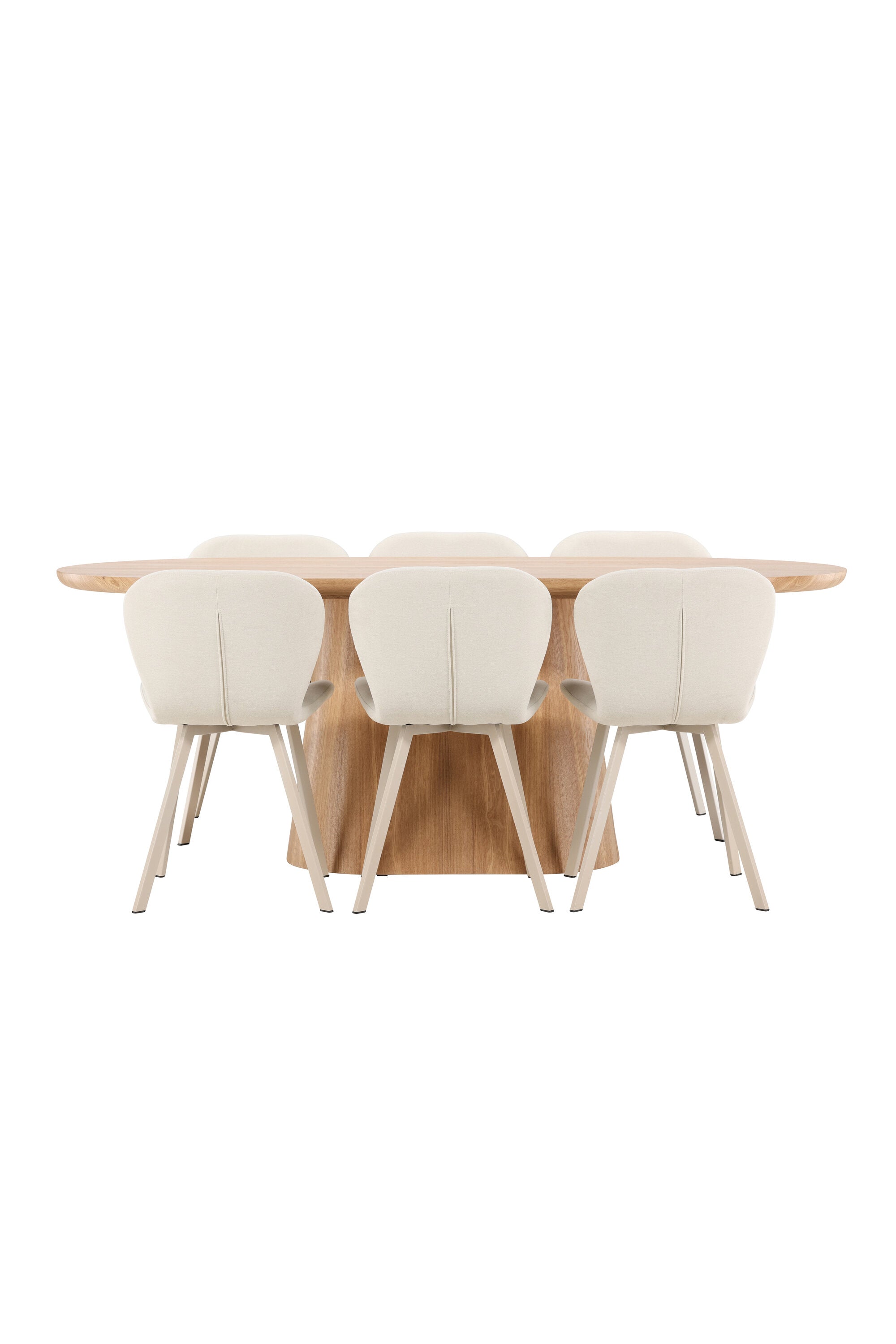 Esstisch Stjärnö mit Lilja Stuhl in Nature präsentiert im Onlineshop von KAQTU Design AG. Esszimmerset ist von Venture Home