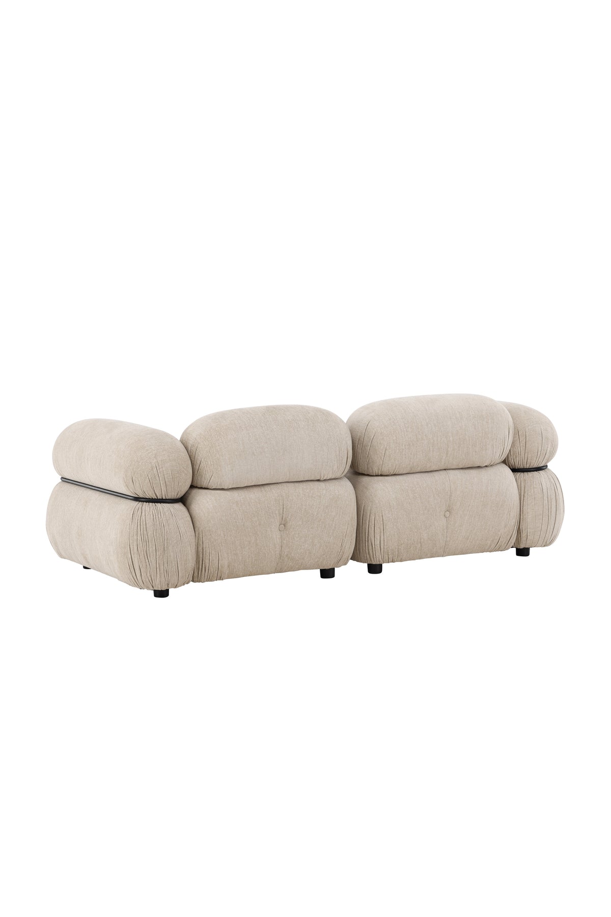 Mika 2-Sitzer-Sofa in Beige präsentiert im Onlineshop von KAQTU Design AG. 2er Sofa ist von Venture Home