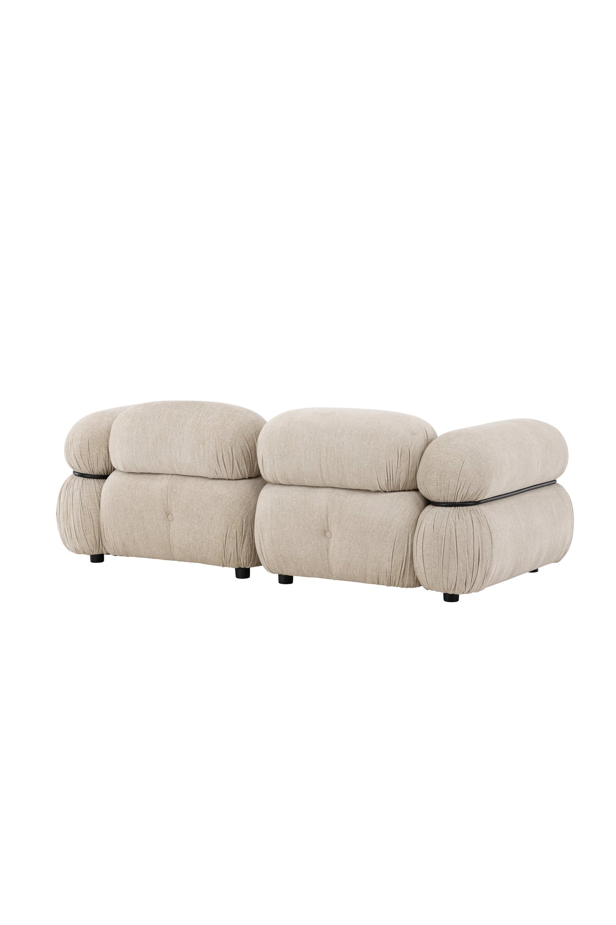 Mika 2-Sitzer-Sofa in Beige präsentiert im Onlineshop von KAQTU Design AG. 2er Sofa ist von Venture Home