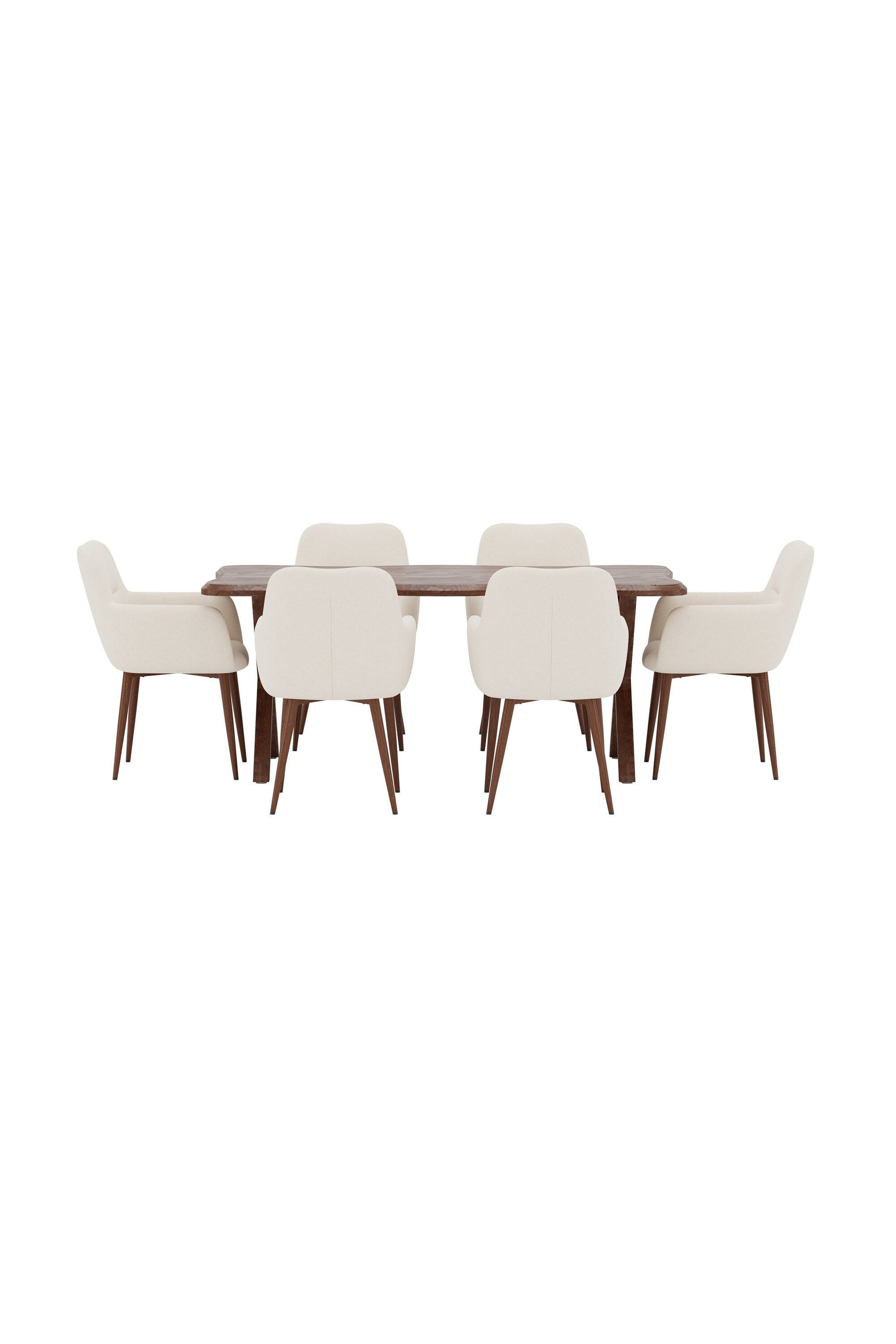 Fiona Esstischset mit Stühlen Tomorrow in  präsentiert im Onlineshop von KAQTU Design AG. Esszimmerset ist von Venture Home