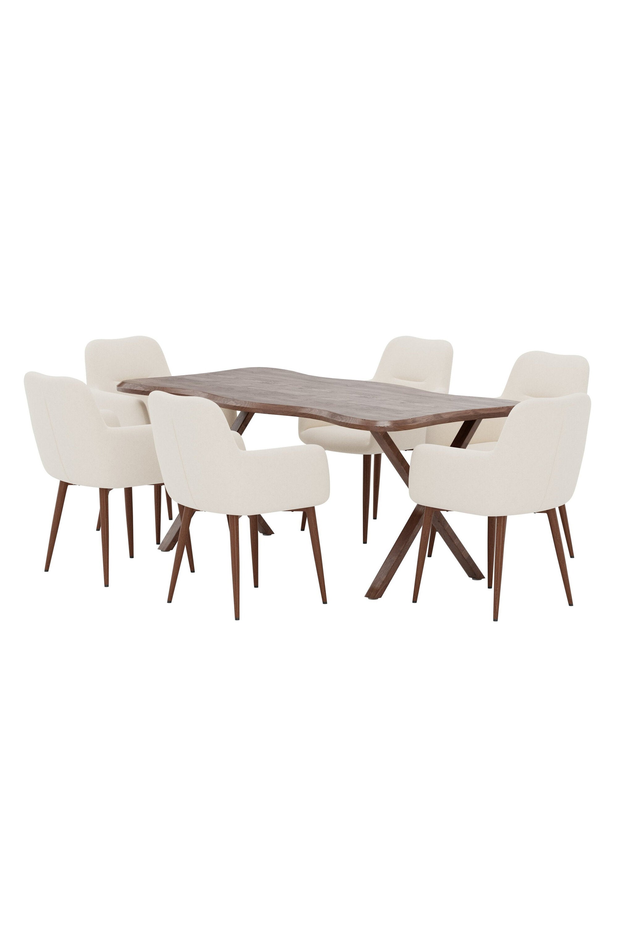 Fiona Esstischset mit Stühlen Tomorrow in  präsentiert im Onlineshop von KAQTU Design AG. Esszimmerset ist von Venture Home