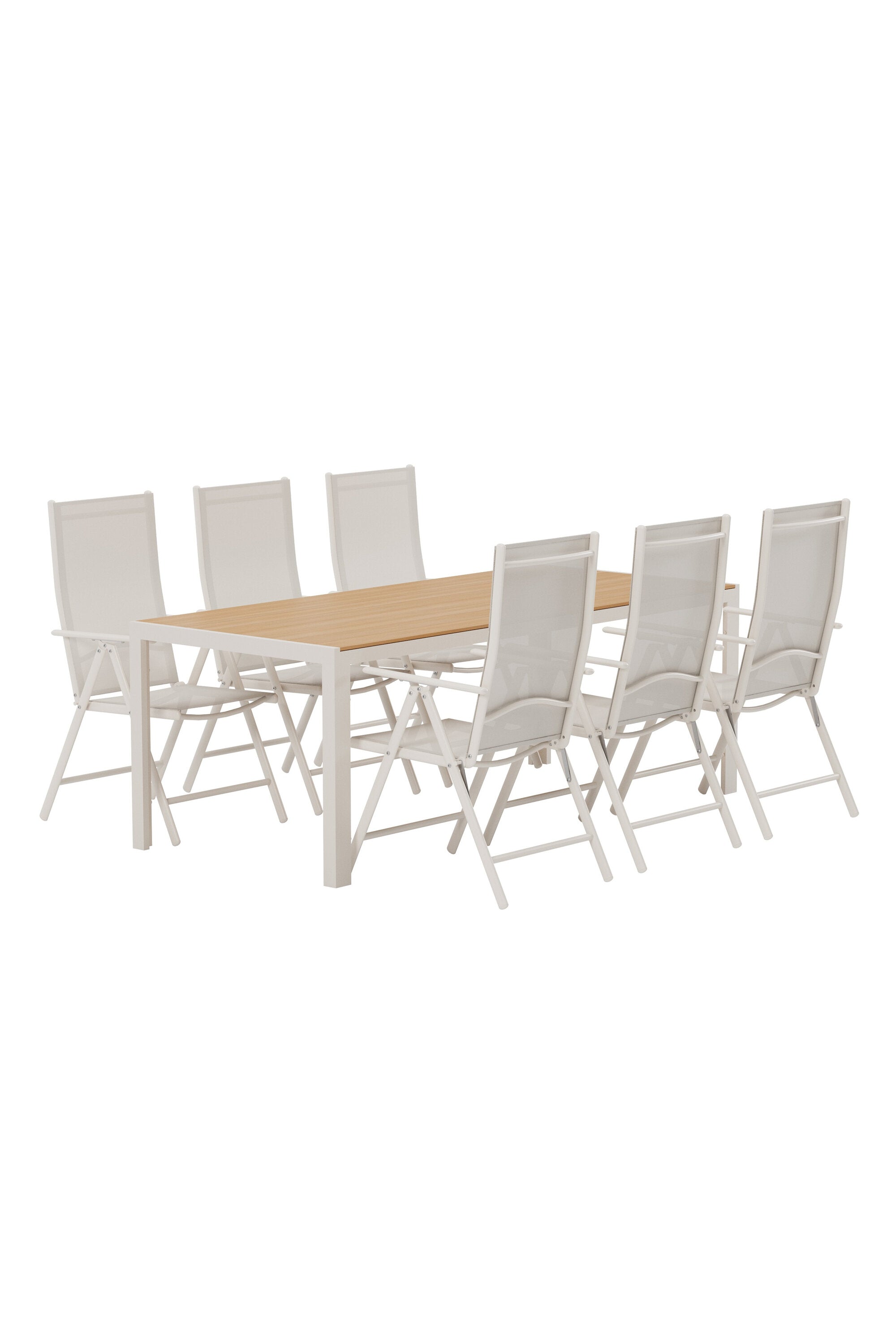 Esstisch mit Esstischstühlen in  präsentiert im Onlineshop von KAQTU Design AG. Gartentischset ist von Venture Home