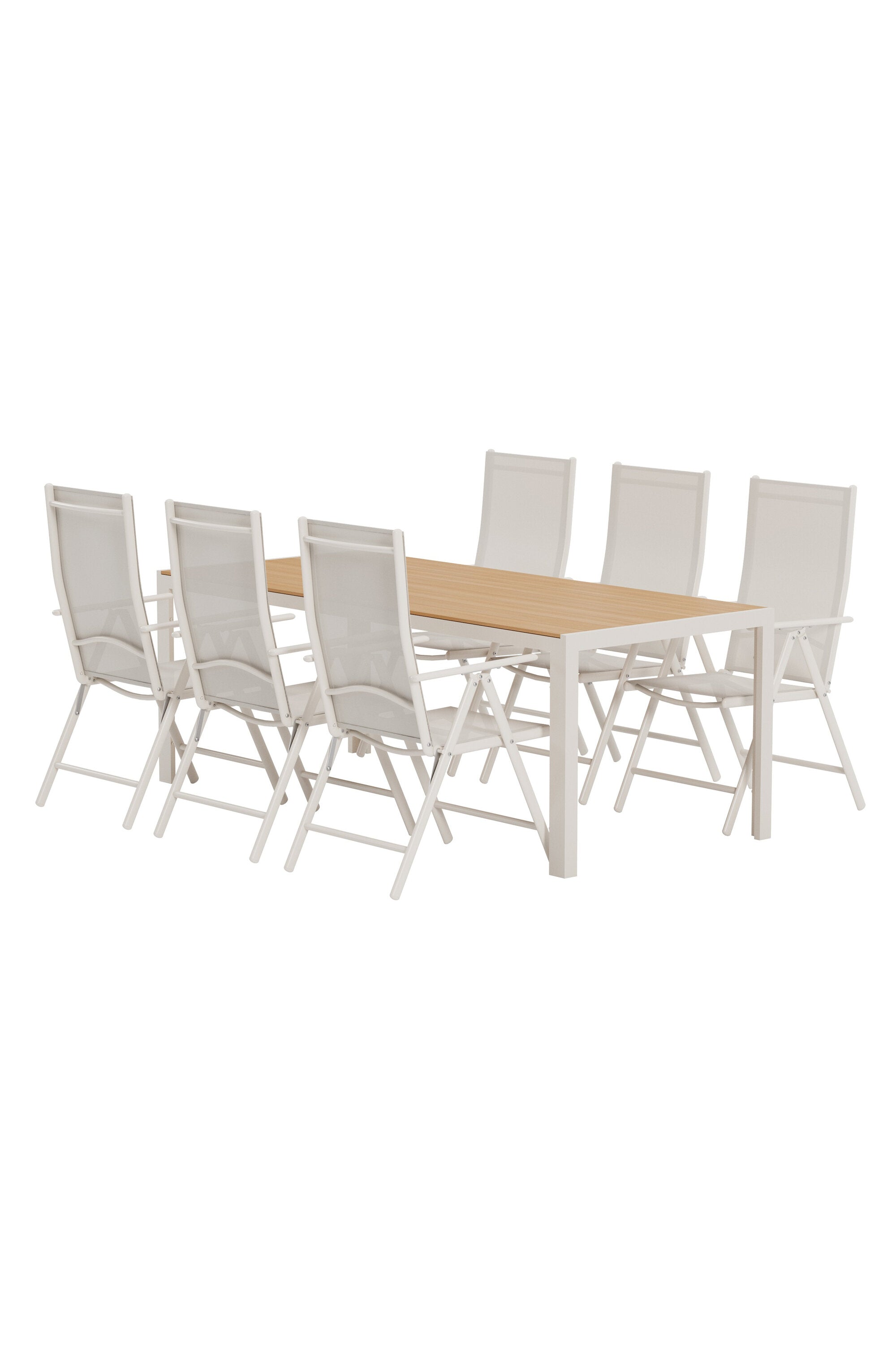 Esstisch mit Esstischstühlen in  präsentiert im Onlineshop von KAQTU Design AG. Gartentischset ist von Venture Home