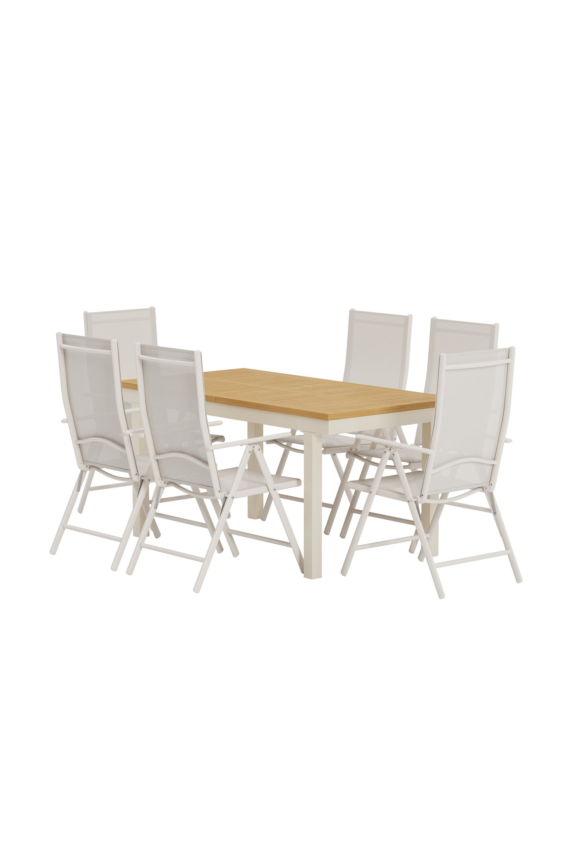 Panama Esstisch mit Break Stühlen in  präsentiert im Onlineshop von KAQTU Design AG. Gartentischset ist von Venture Home