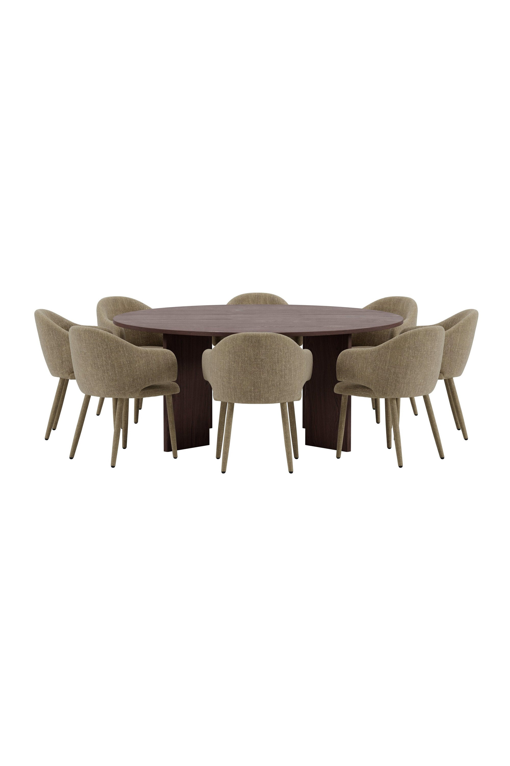 Graos Esszimmertisch mit Evelin Stühlen in  präsentiert im Onlineshop von KAQTU Design AG. Bartischset ist von Venture Home
