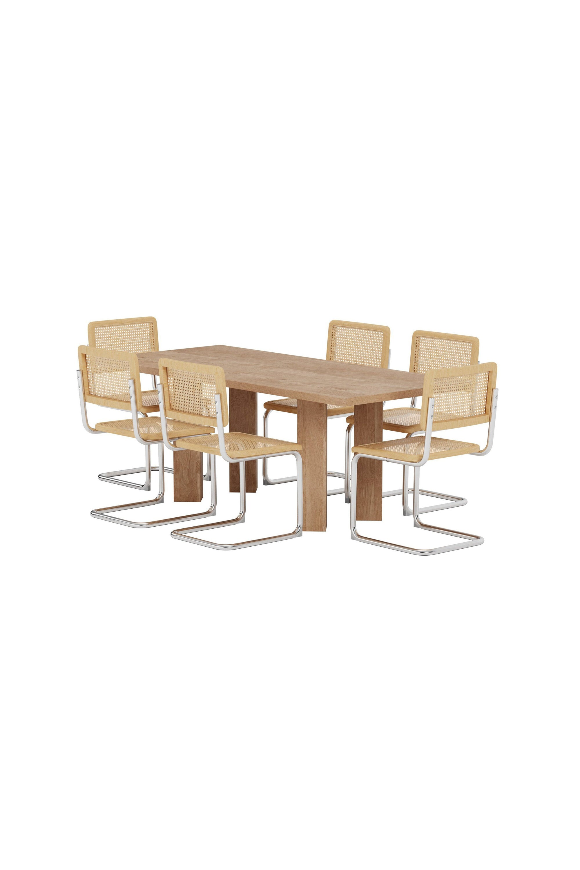 Lillehammer Esstisch mit Robert Stühlen in  präsentiert im Onlineshop von KAQTU Design AG. Esszimmerset ist von Venture Home