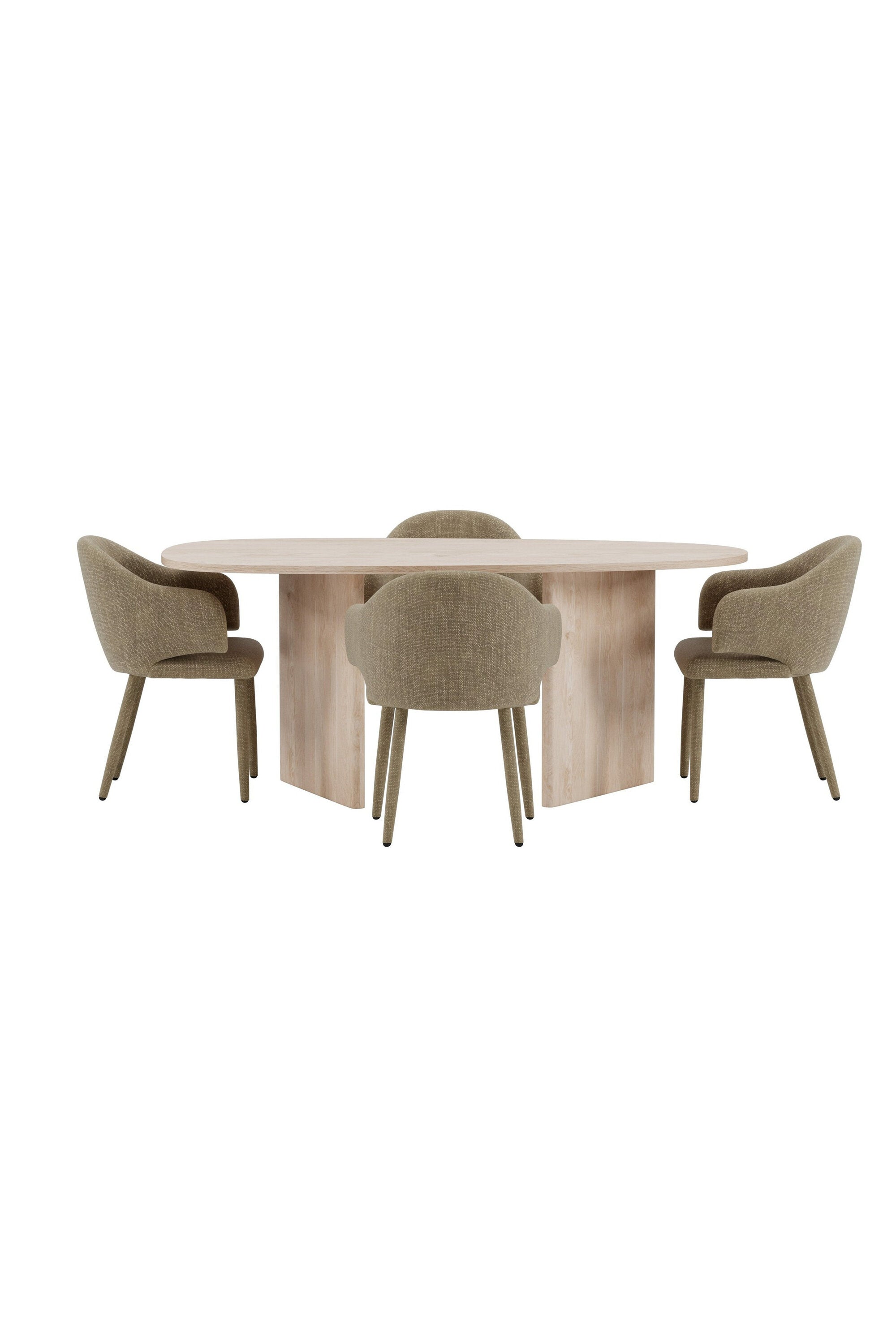 Grönvik Esstisch mit Evelin-Stühlen in  präsentiert im Onlineshop von KAQTU Design AG. Esszimmerset ist von Venture Home