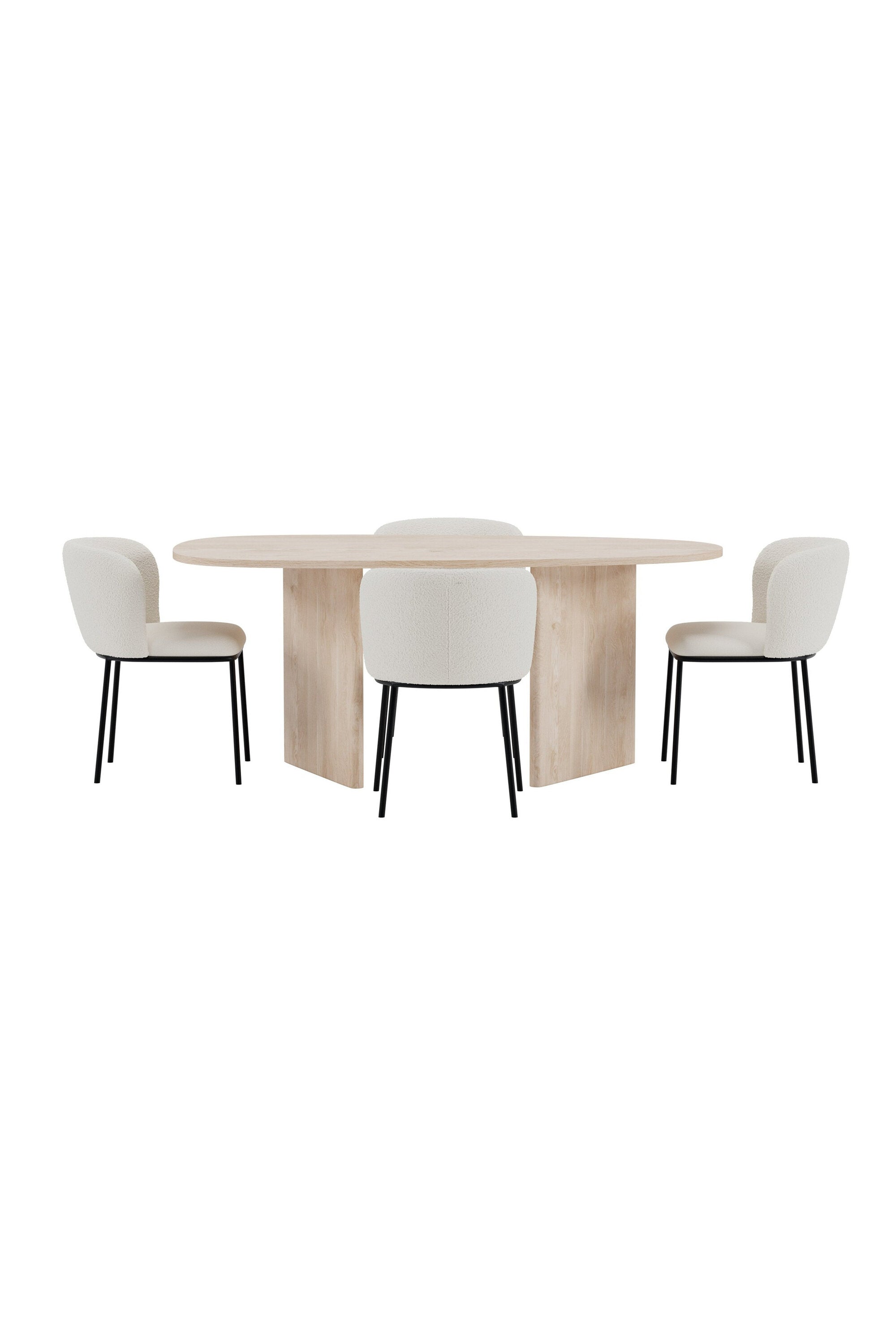 Grönvik Esstisch mit Stühlen von Edina in  präsentiert im Onlineshop von KAQTU Design AG. Esszimmerset ist von Venture Home