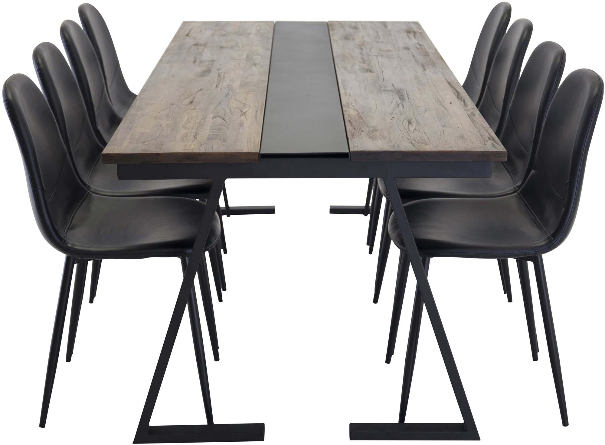 Jakarta dining room set + polar 200cm/8st.