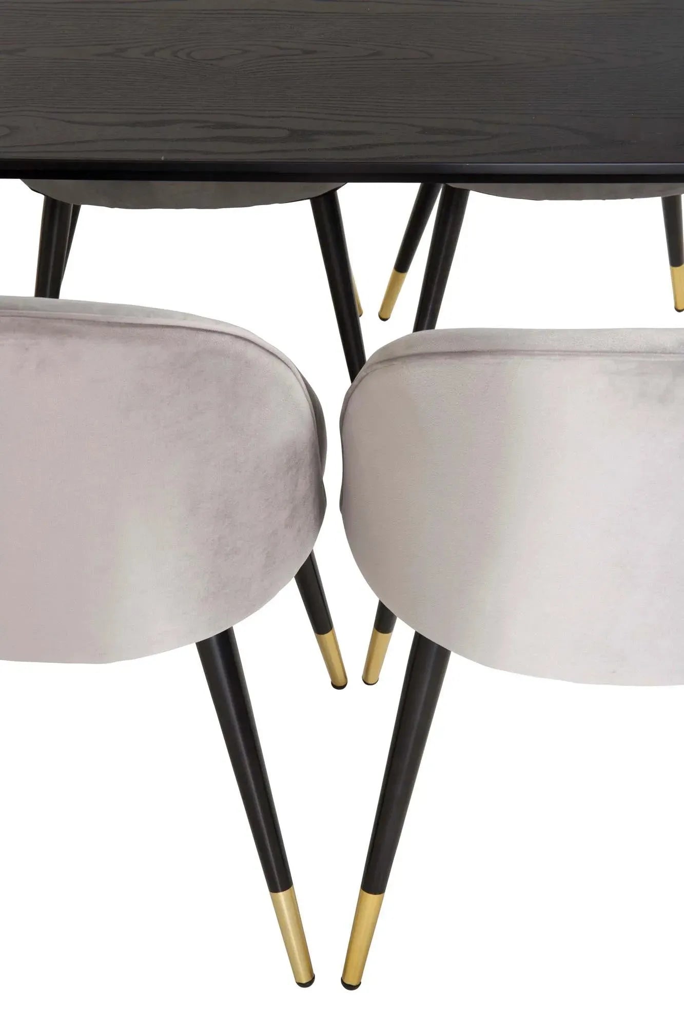 Elegantes Dipp Esszimmerset 180cm für 6, samtig, von Venture Home.