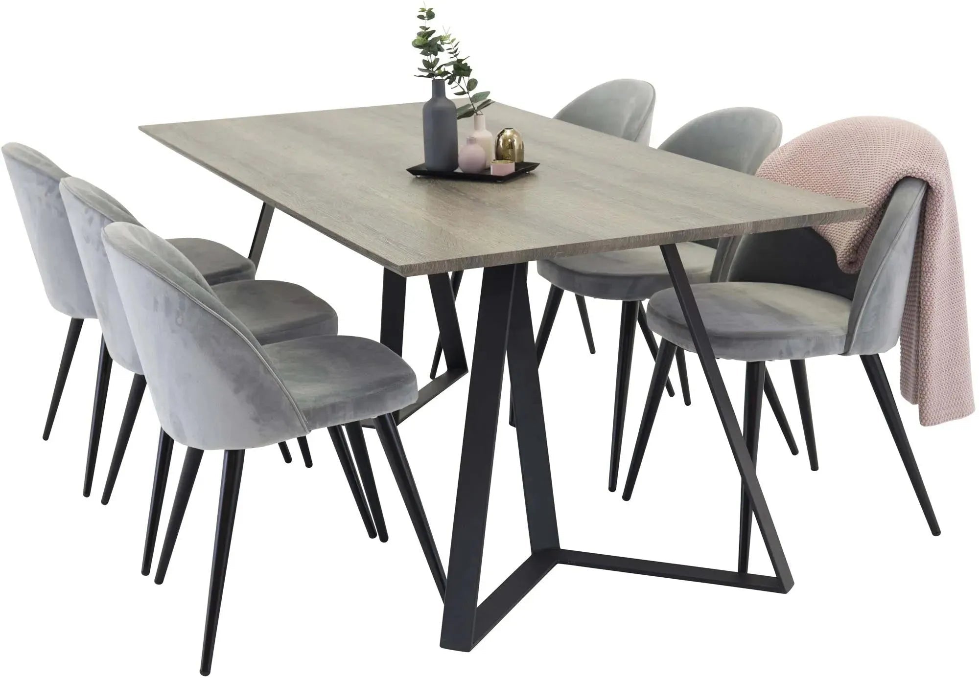 Marina Esszimmerset Velvet: Stilvolles Design für Ihr Esszimmer.