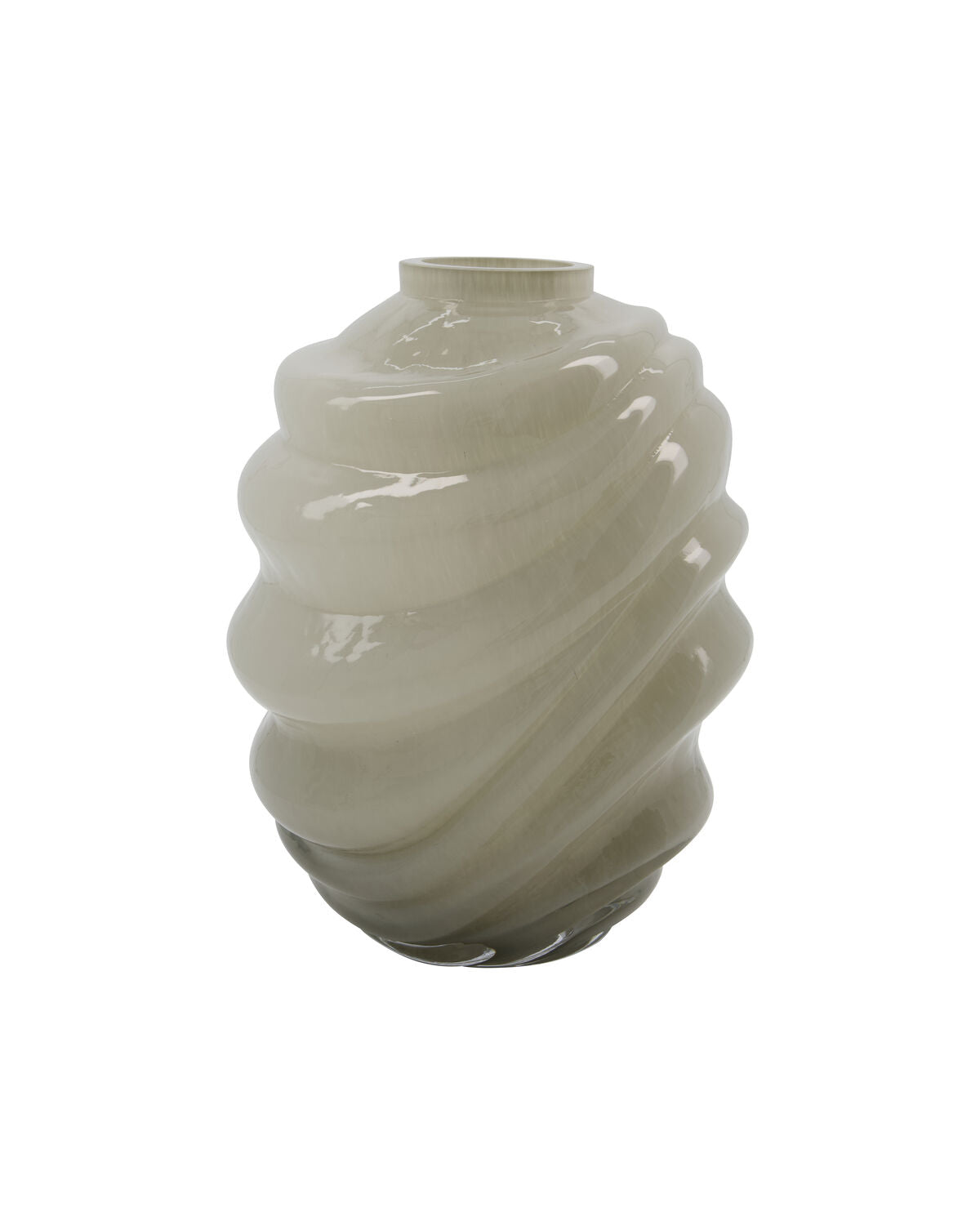 Vase, HDDesert, Hellgrau in Hellgrau präsentiert im Onlineshop von KAQTU Design AG. Vase ist von House Doctor