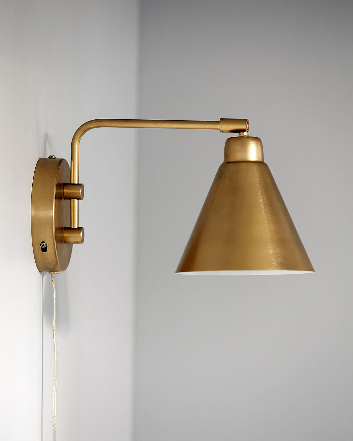 Wandlampe, HDGame, Messing in Messing präsentiert im Onlineshop von KAQTU Design AG. Wandleuchte ist von House Doctor