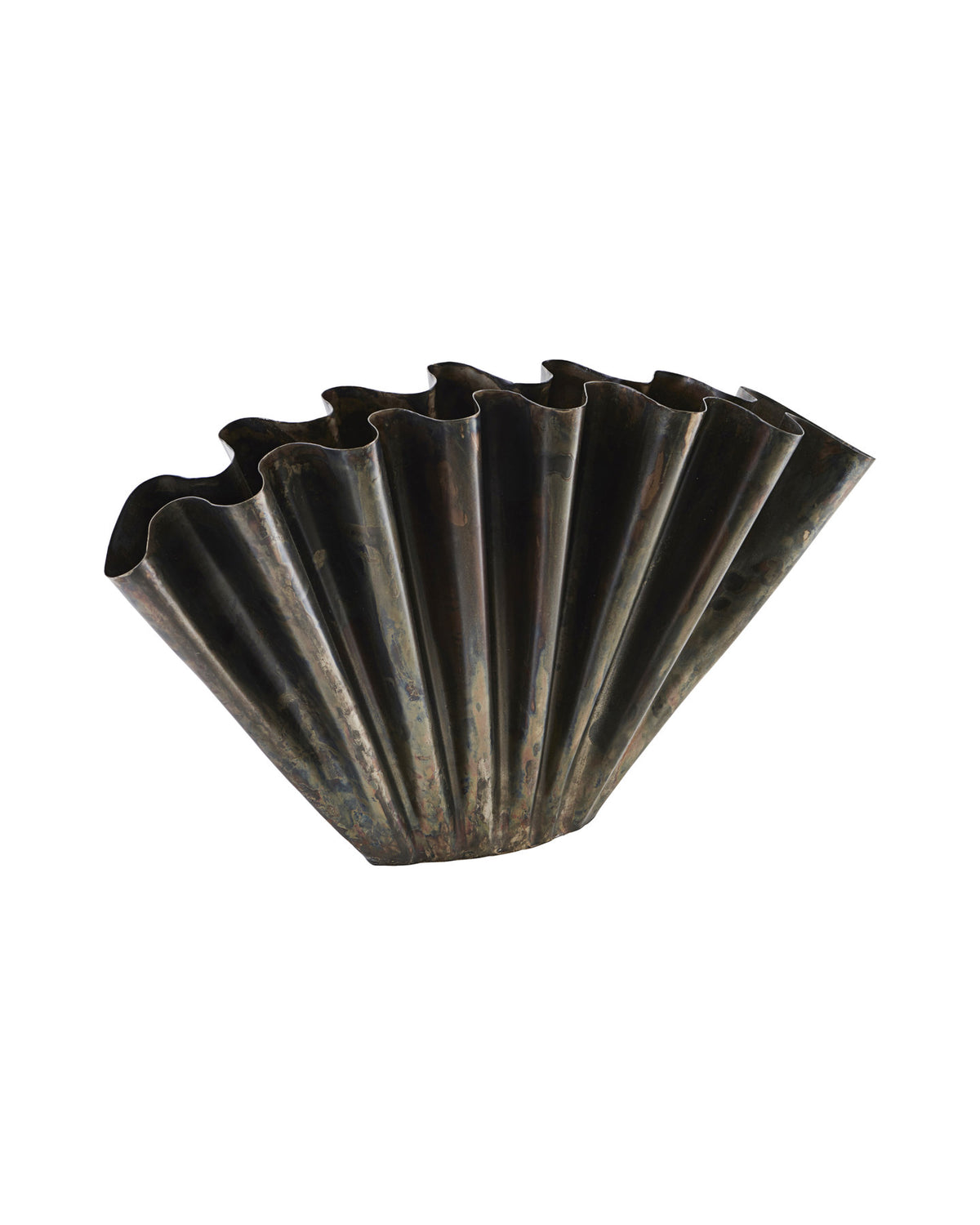 Vase, Flood in Antikes braun präsentiert im Onlineshop von KAQTU Design AG. Vase ist von House Doctor