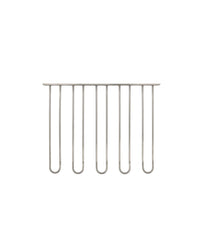 Support à verres, HDStilio, finition argent antique