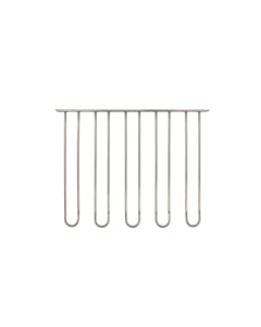 Support à verres, HDStilio, finition argent antique