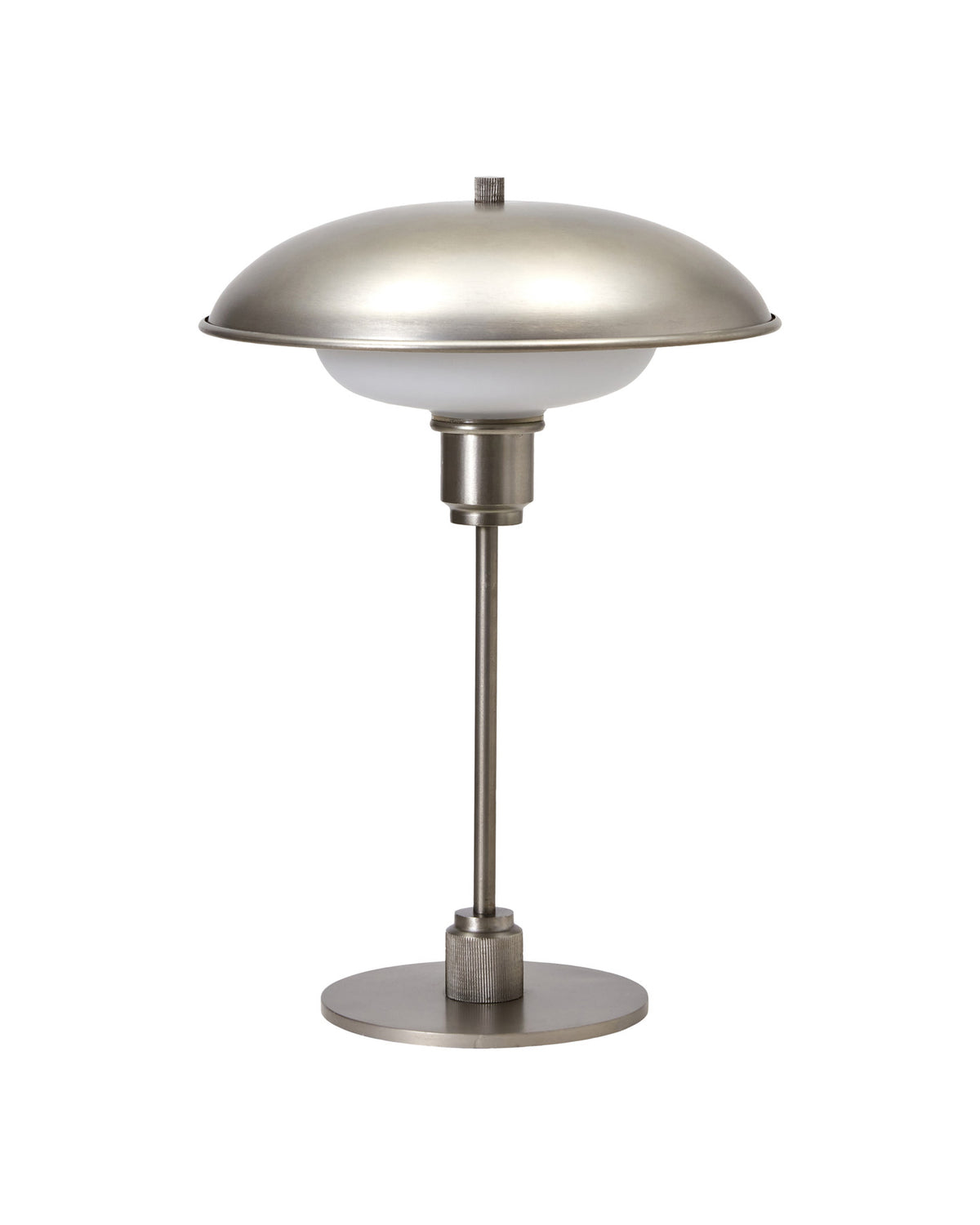 Tischleuchte HDBoston in Gunmetal-Grau aus Eisen, klassische Form mit Industrial-Look