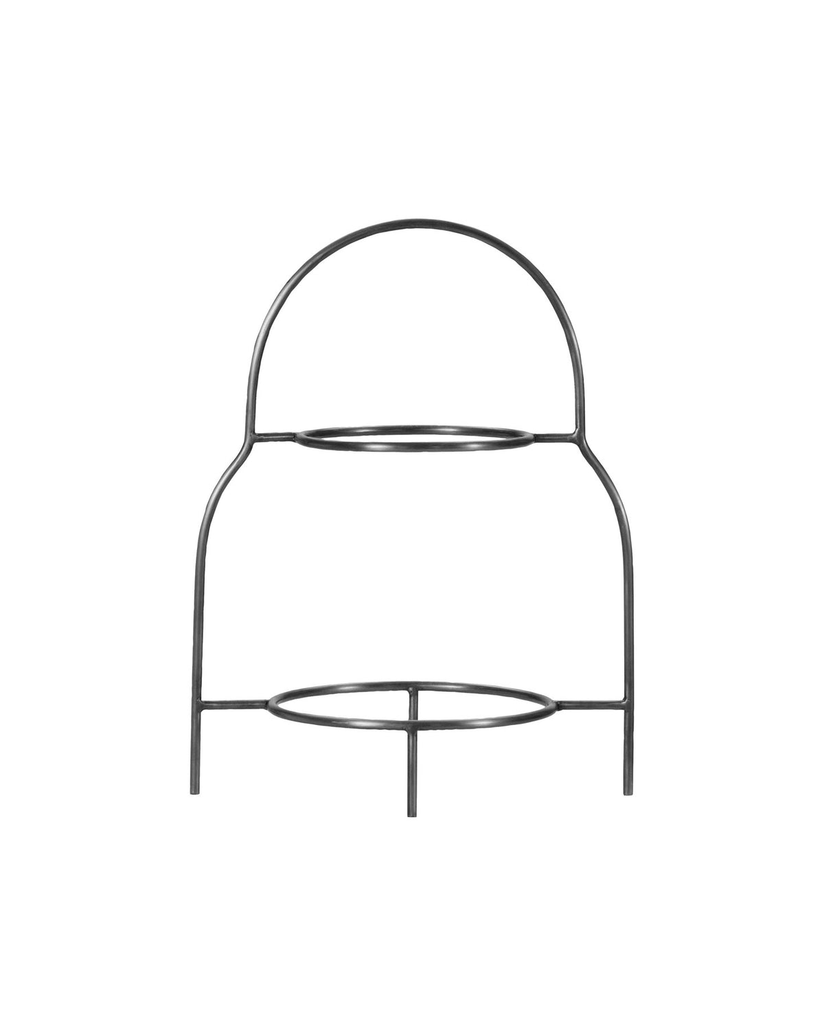 Tellerständer, HDSana, Silber-Finish in Silberfarben präsentiert im Onlineshop von KAQTU Design AG. Teller ist von House Doctor