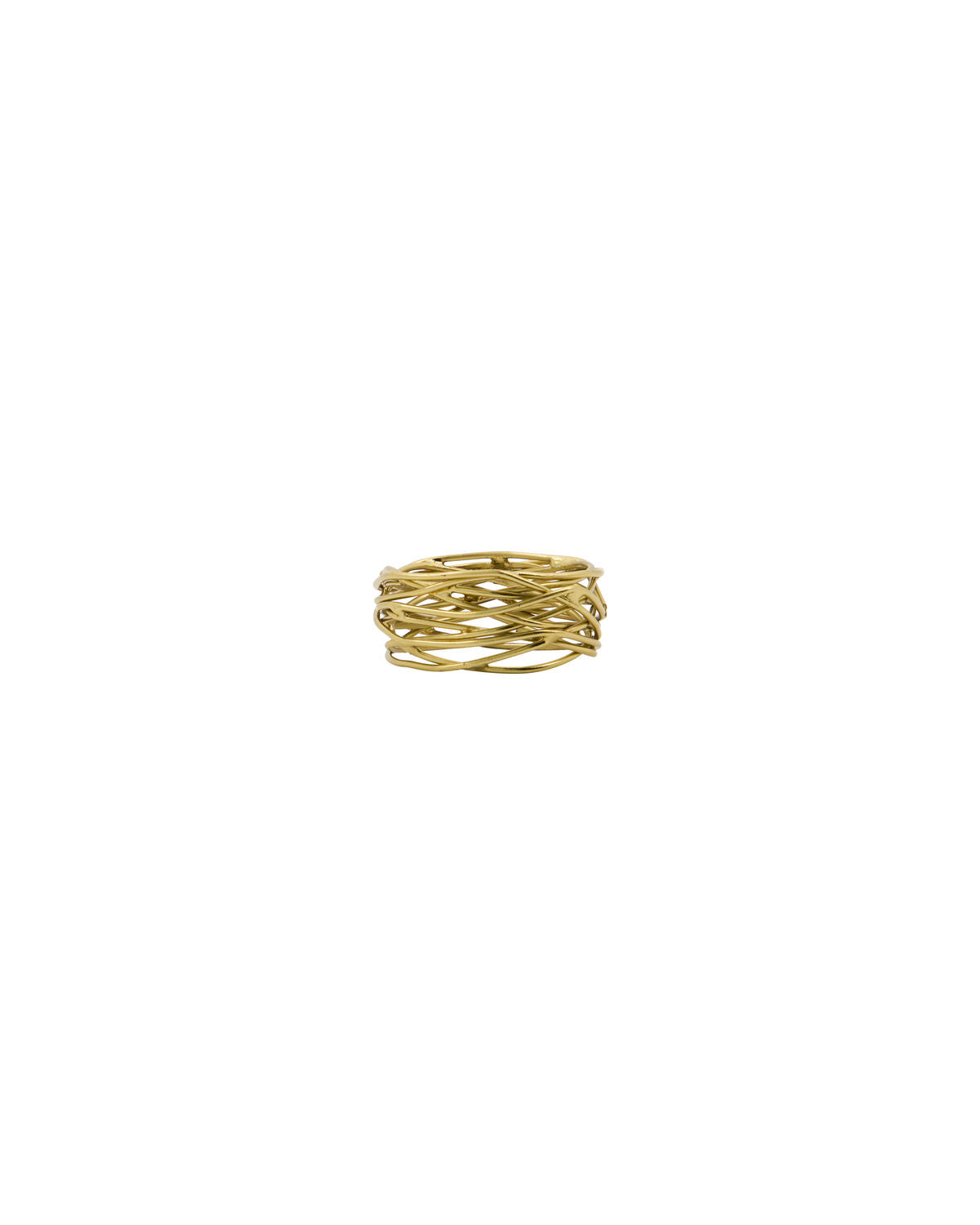 Serviettenringe, HDRing, Gold in Gold präsentiert im Onlineshop von KAQTU Design AG. Besteck ist von House Doctor