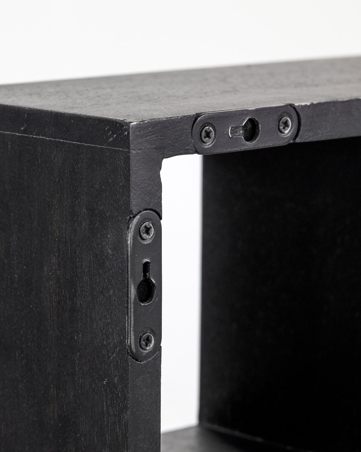 Regal, HDDisplay, Schwarz in Schwarz präsentiert im Onlineshop von KAQTU Design AG. Standregal ist von House Doctor