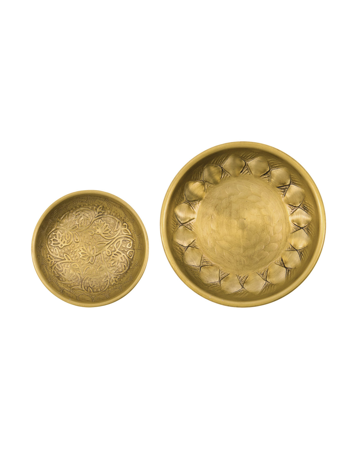 Schüssel, HDUna, Gold in Gold präsentiert im Onlineshop von KAQTU Design AG. Tablett ist von House Doctor