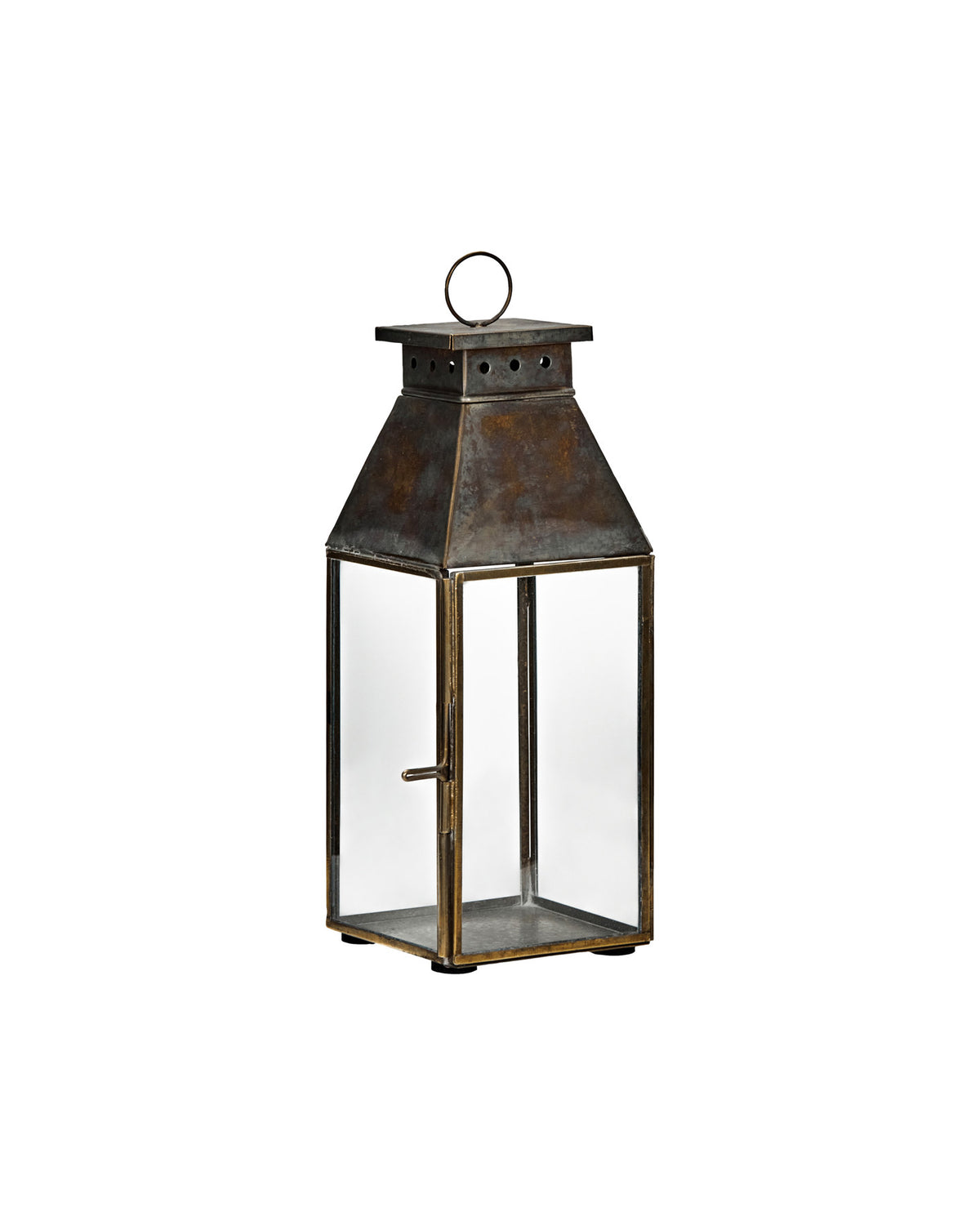 Windlicht, HDTilka, Antikes Messing-Finish in Antikes Messing-Finish präsentiert im Onlineshop von KAQTU Design AG. Laterne ist von House Doctor