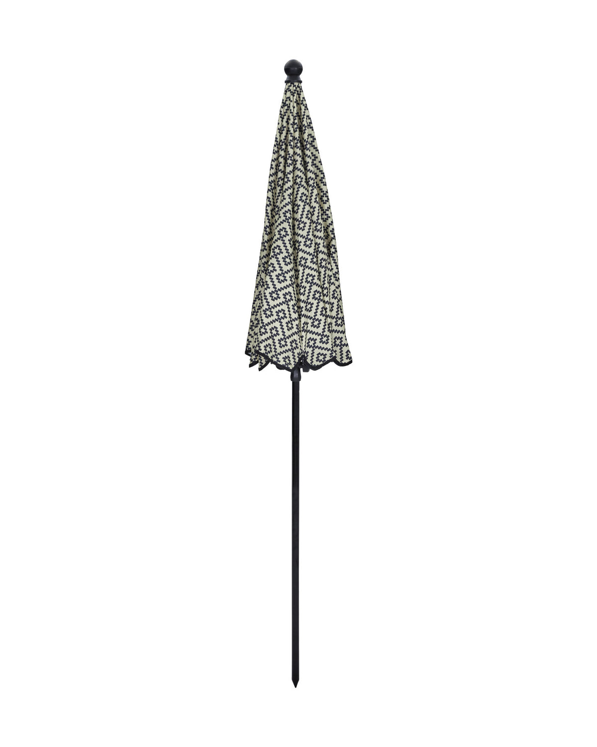 Strand-/Gartenschirm, HDPort in Black/Sand präsentiert im Onlineshop von KAQTU Design AG. Sonnenschirm ist von House Doctor