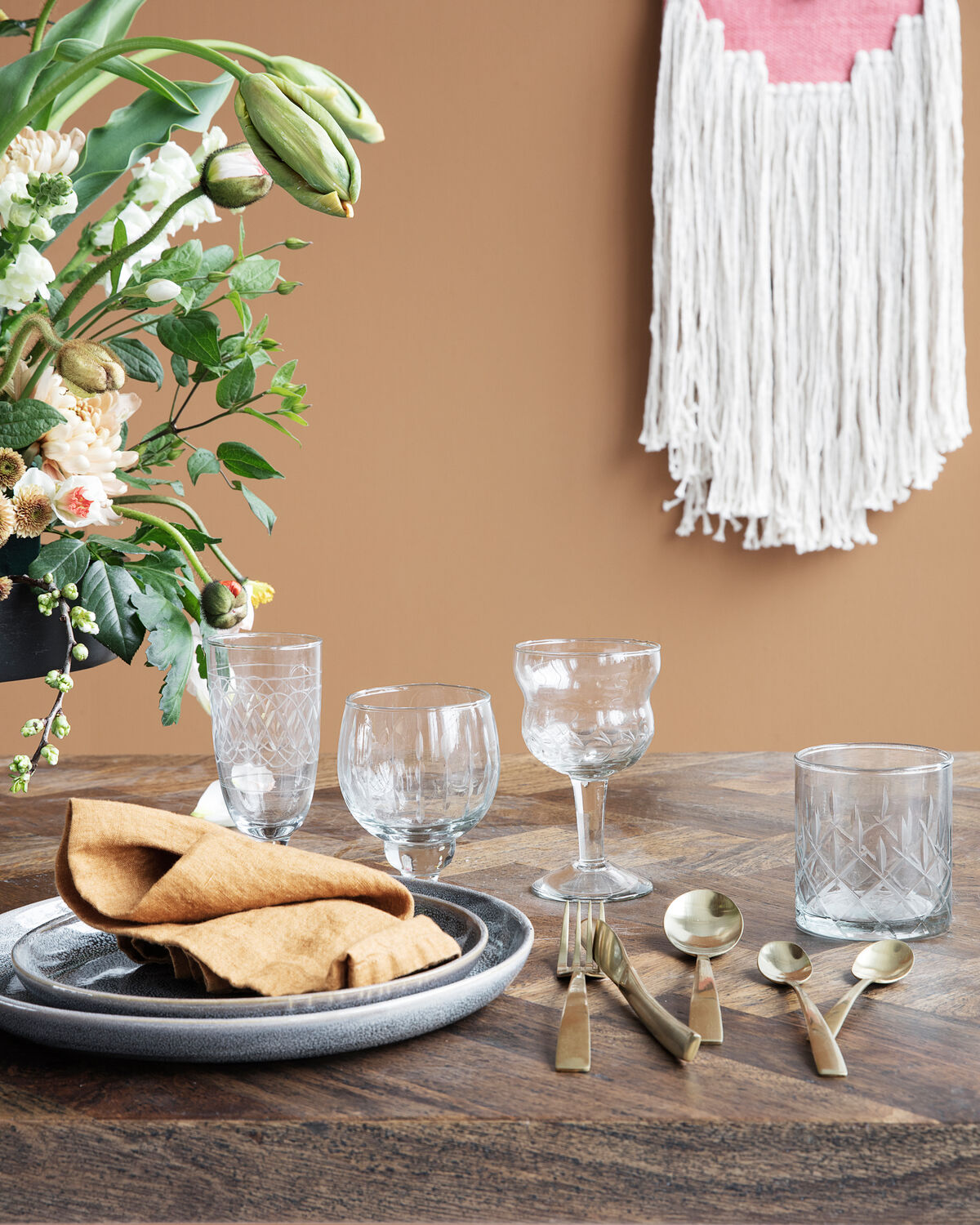 Bierglas, Vintage in Transparent präsentiert im Onlineshop von KAQTU Design AG. Glas ist von House Doctor