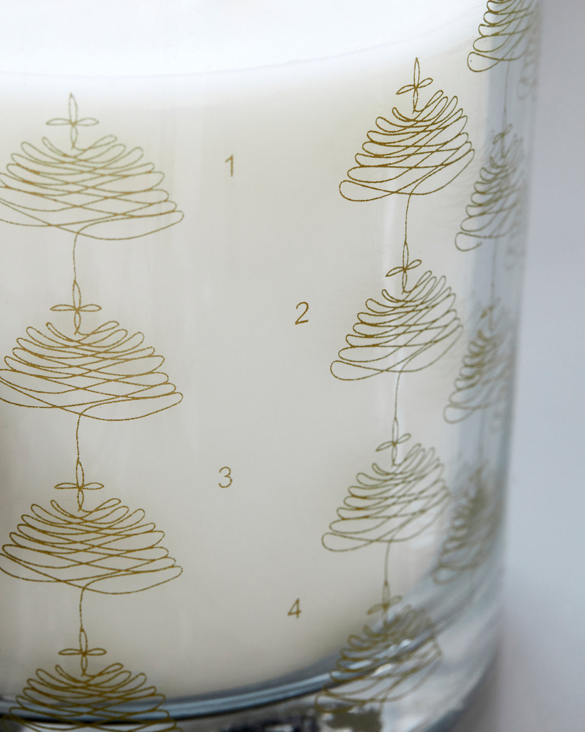 Kerze im Glas, Advent in Gold präsentiert im Onlineshop von KAQTU Design AG. Kerzen ist von House Doctor