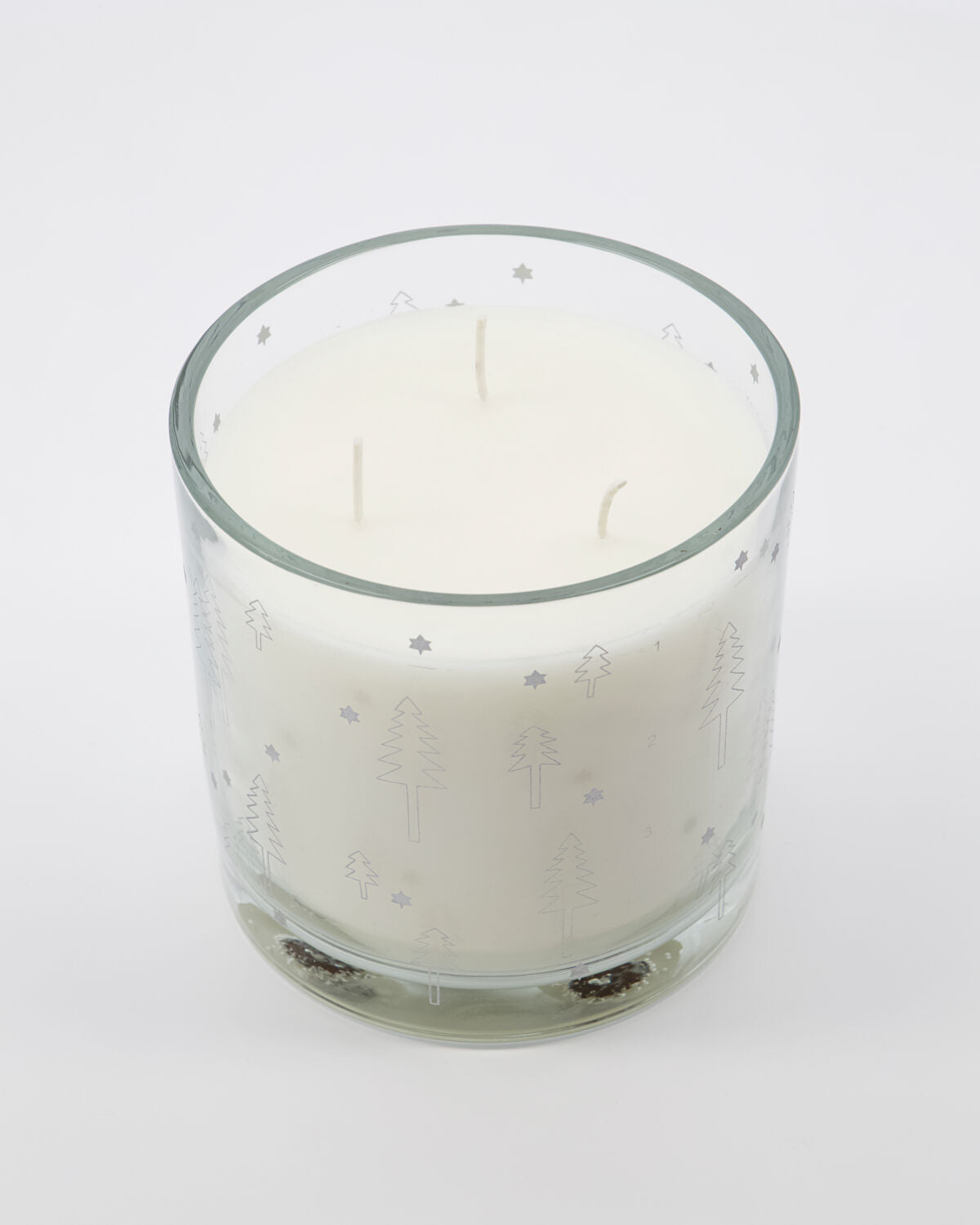 Kerze im Glas, Advent in Silber präsentiert im Onlineshop von KAQTU Design AG. Kerzen ist von House Doctor