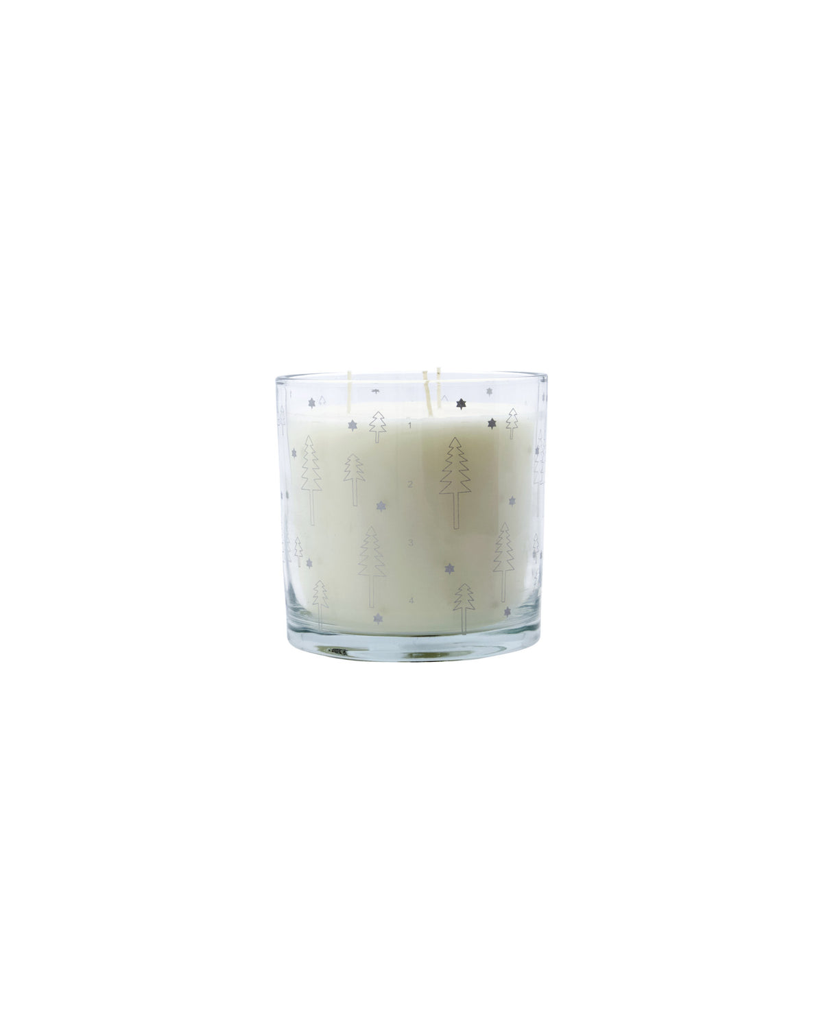 Kerze im Glas, Advent in Silber präsentiert im Onlineshop von KAQTU Design AG. Kerzen ist von House Doctor
